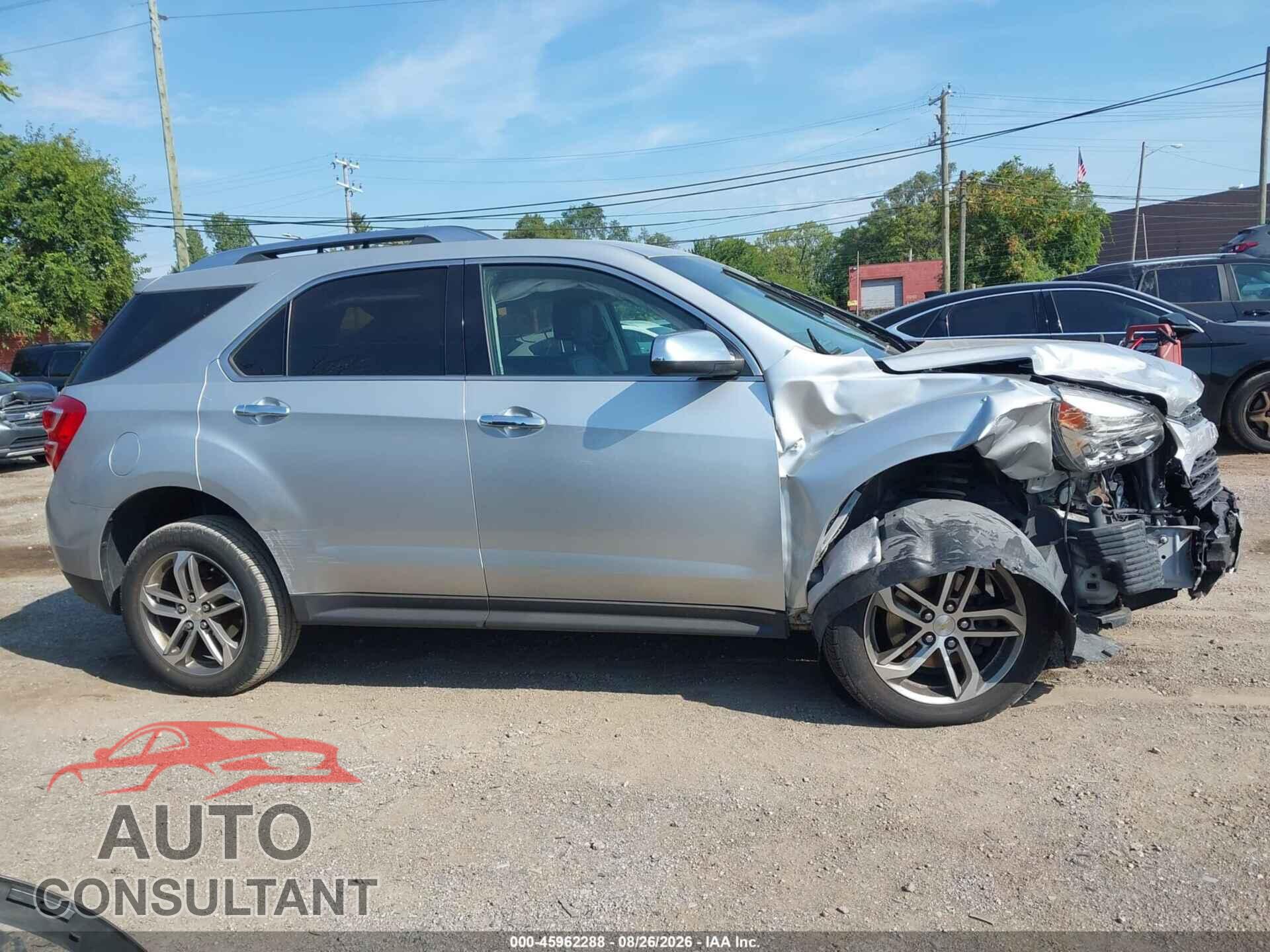 CHEVROLET EQUINOX 2017 - 2GNFLGE30H6287931