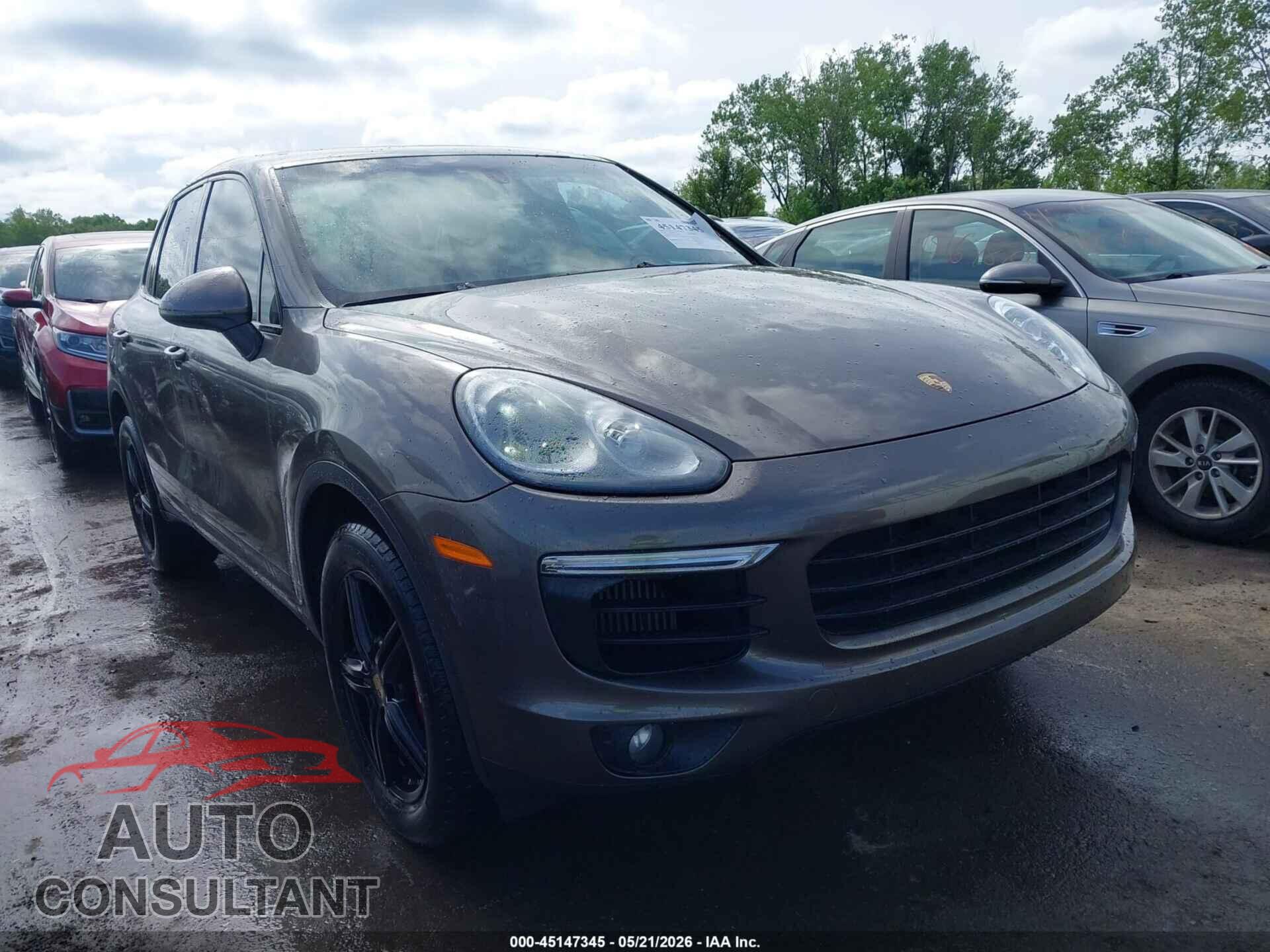 PORSCHE CAYENNE 2015 - WP1AB2A26FLA59943