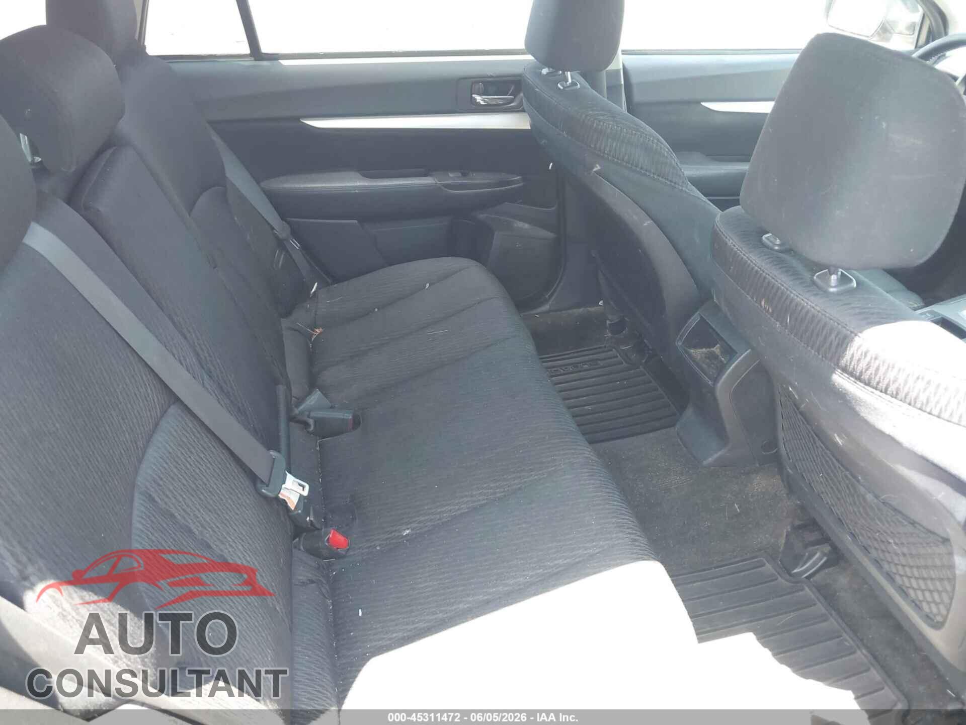 SUBARU OUTBACK 2012 - 4S4BRBCC7C3243965