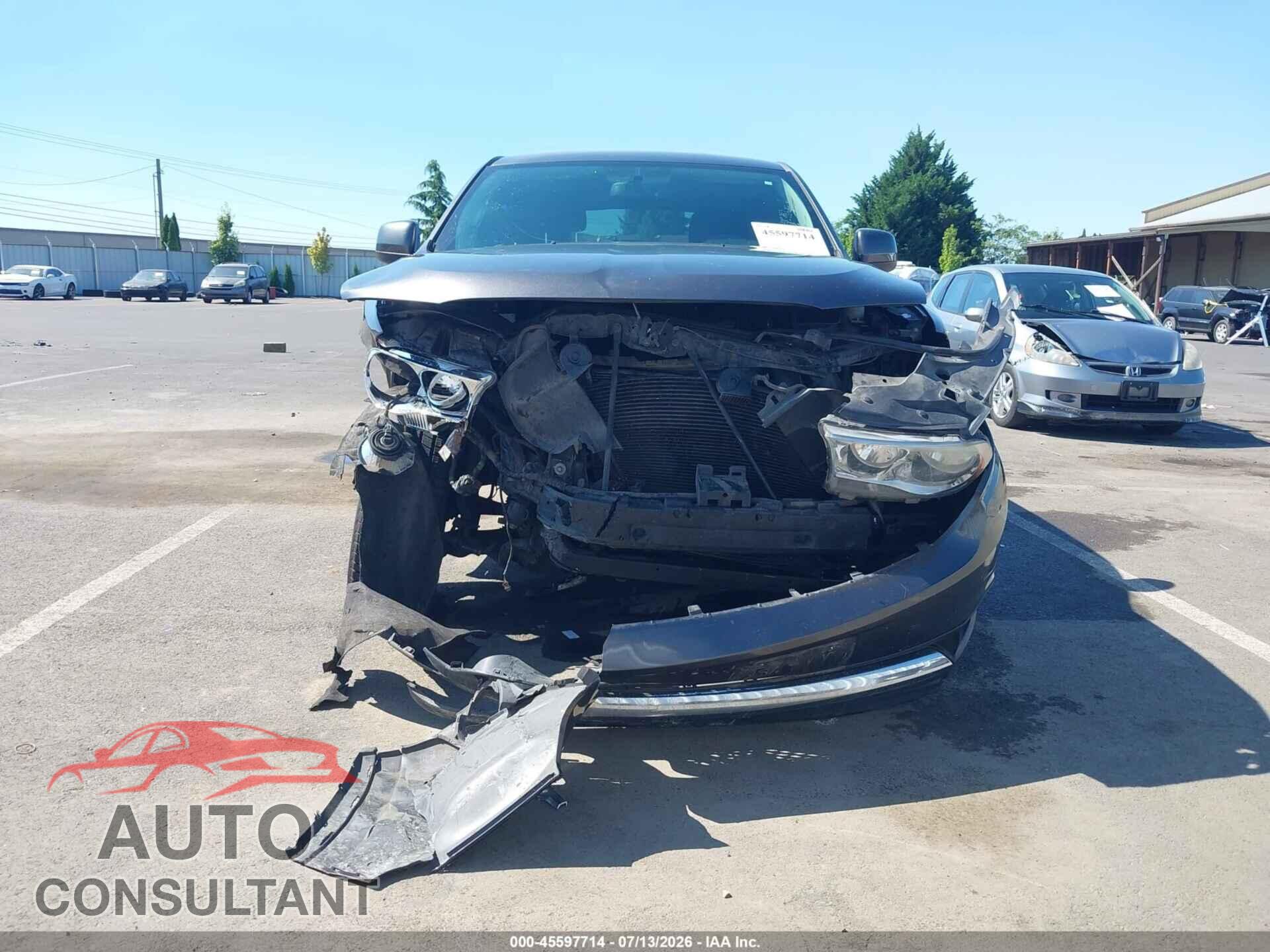 DODGE DURANGO 2013 - 1C4RDJAG3DC686942