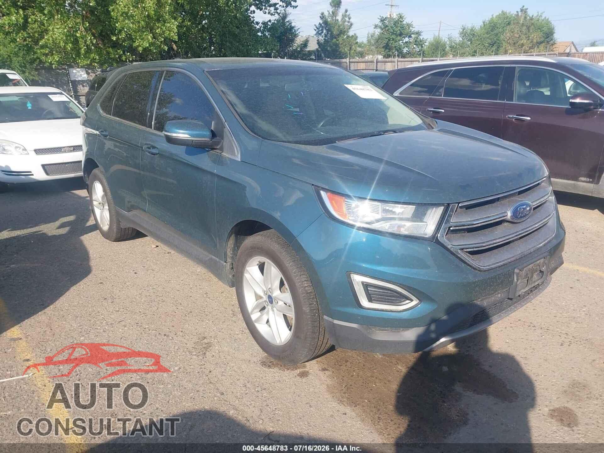 FORD EDGE 2016 - 2FMPK4J98GBB75226