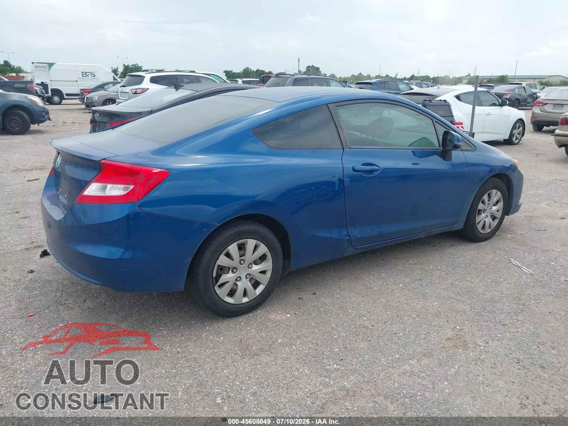 HONDA CIVIC 2012 - 2HGFG3B50CH551899