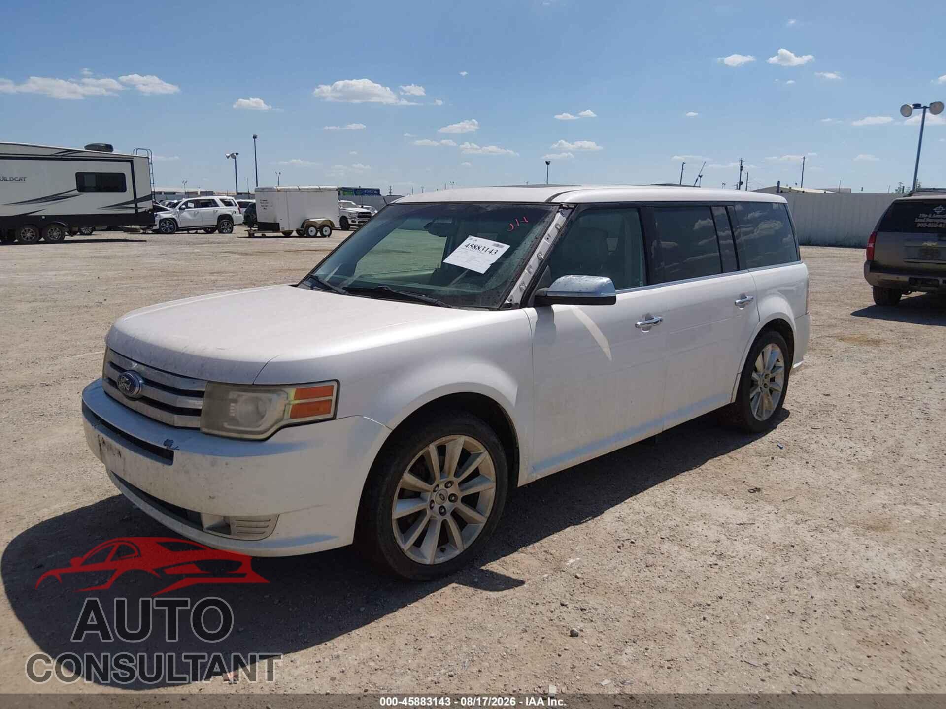FORD FLEX 2011 - 2FMGK5DC4BBD24124