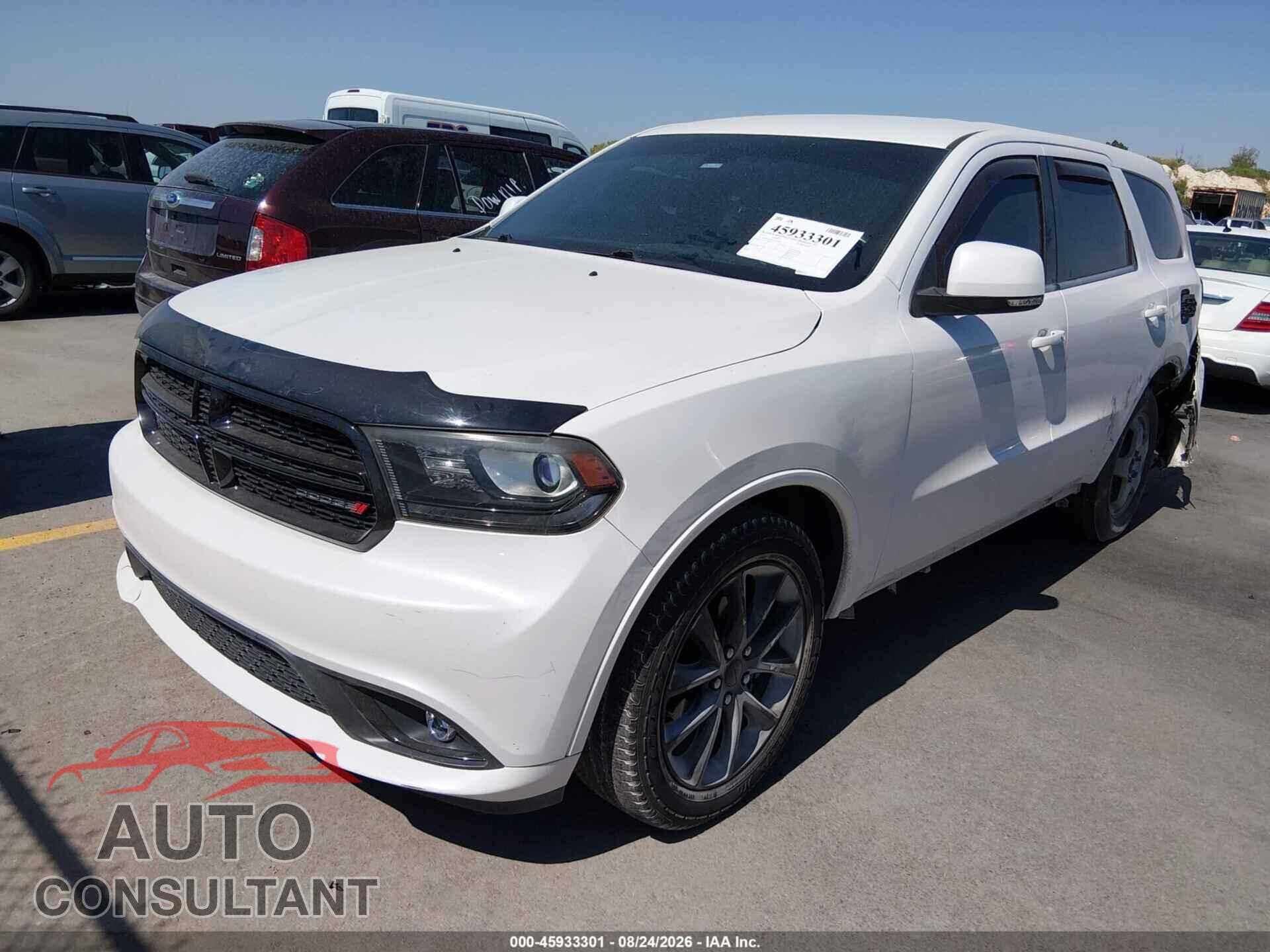 DODGE DURANGO 2017 - 1C4RDHDG2HC770910