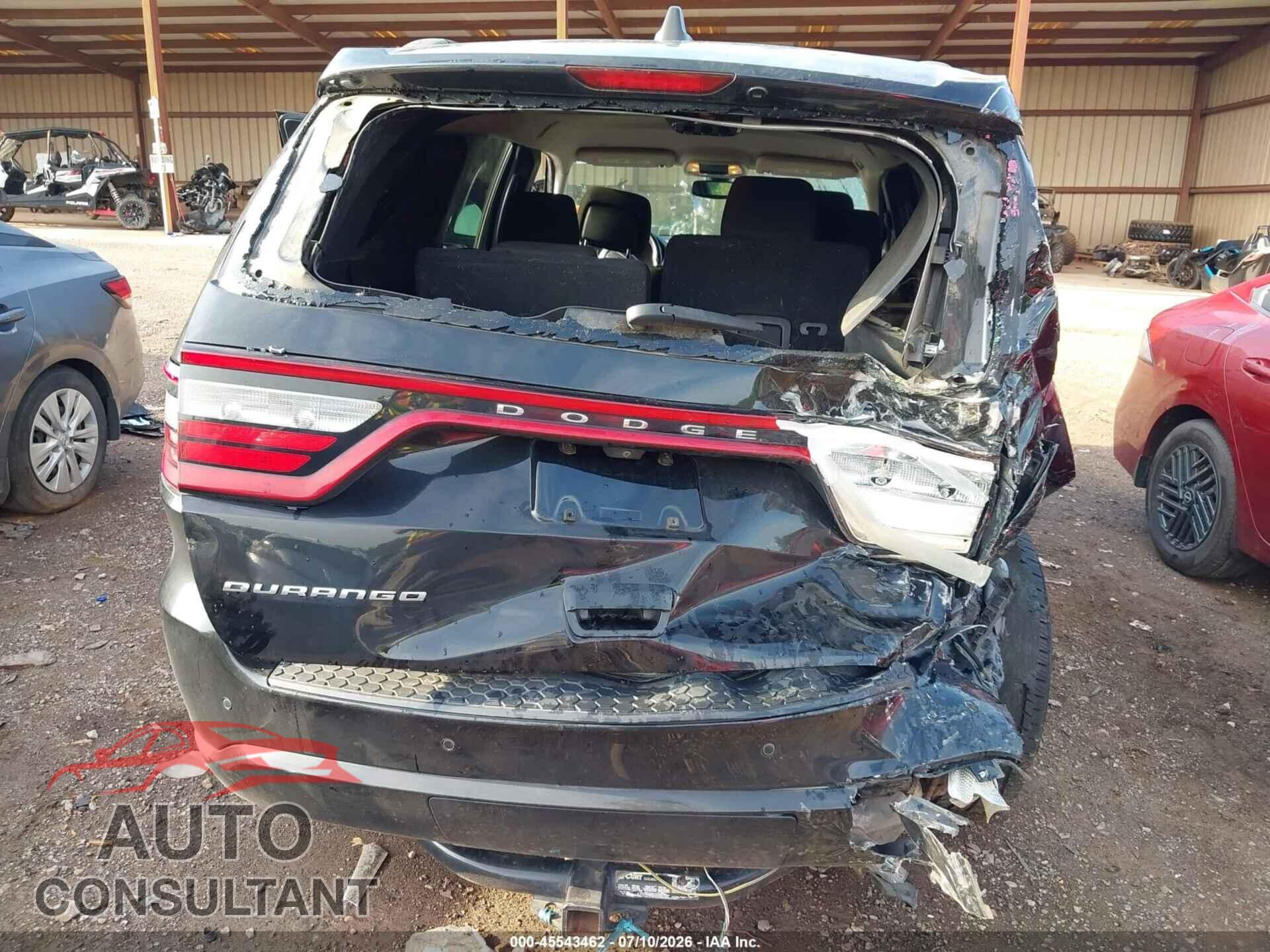 DODGE DURANGO 2019 - 1C4RDHAG8KC802156