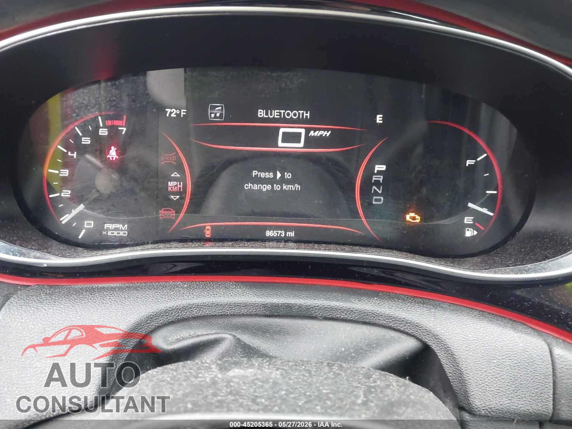 DODGE DART 2015 - 1C3CDFEB4FD345486