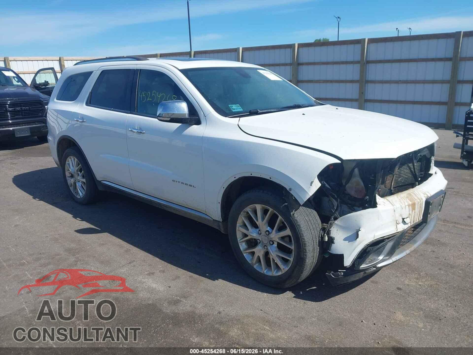 DODGE DURANGO 2015 - 1C4RDJEG1FC896811