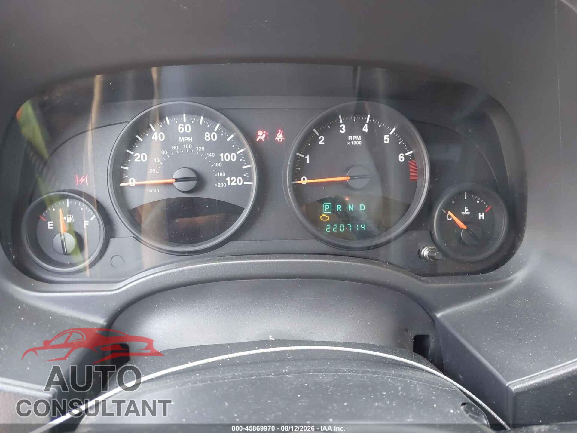 JEEP COMPASS 2010 - 1J4NT4FB6AD601916