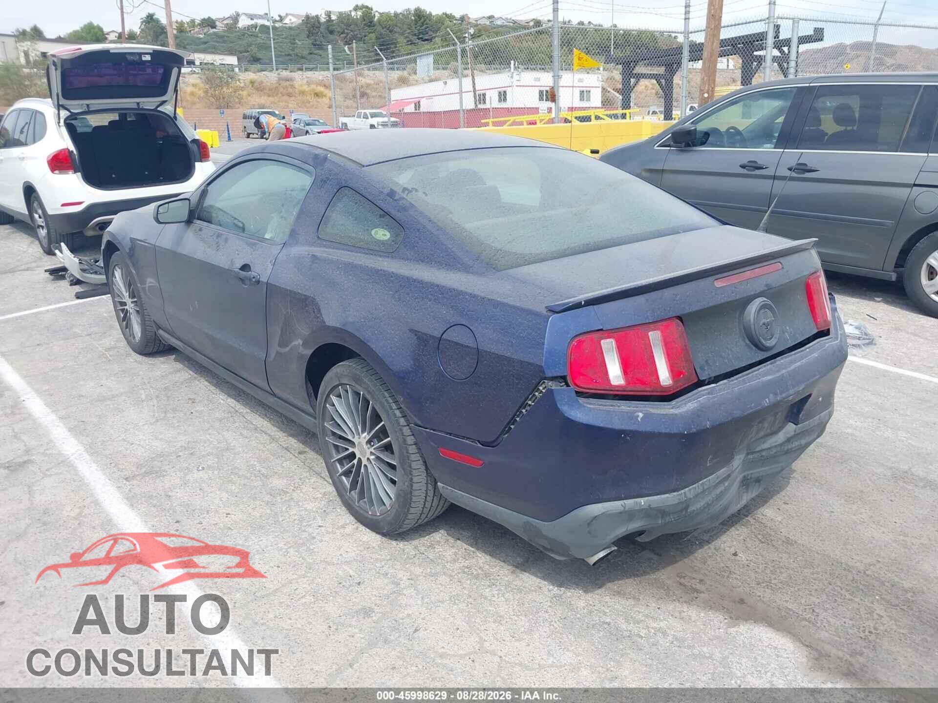 FORD MUSTANG 2011 - 1ZVBP8AM8B5115663