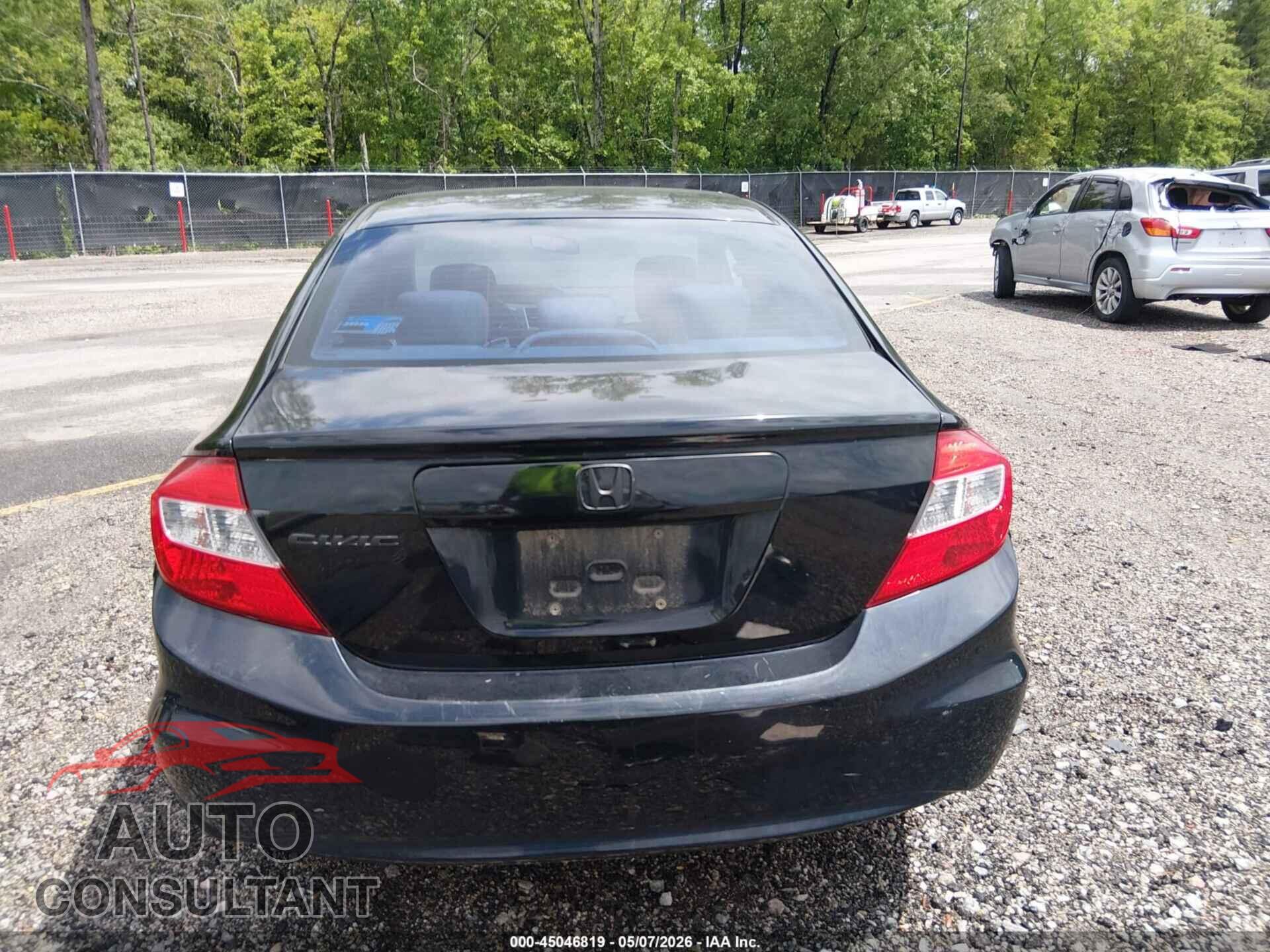 HONDA CIVIC 2012 - 2HGFB2F85CH605307