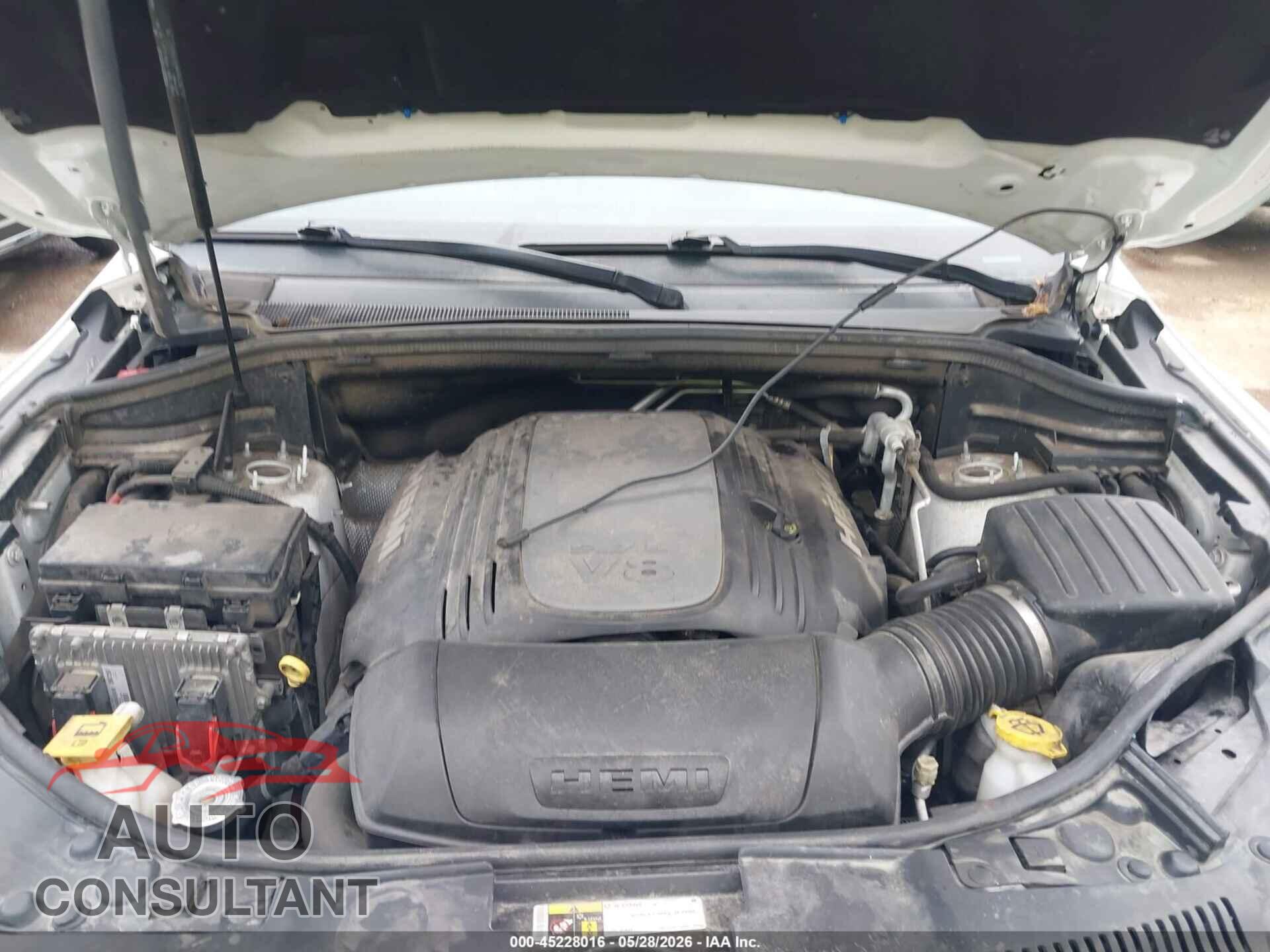 DODGE DURANGO 2017 - 1C4SDJCT4HC763044