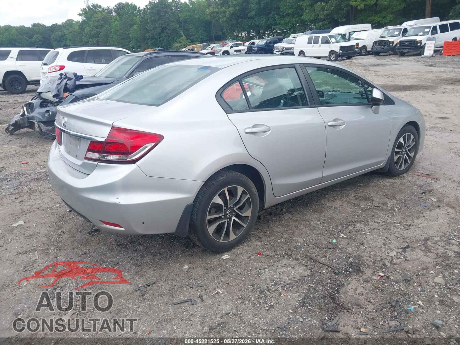 HONDA CIVIC 2013 - 19XFB2F86DE088191