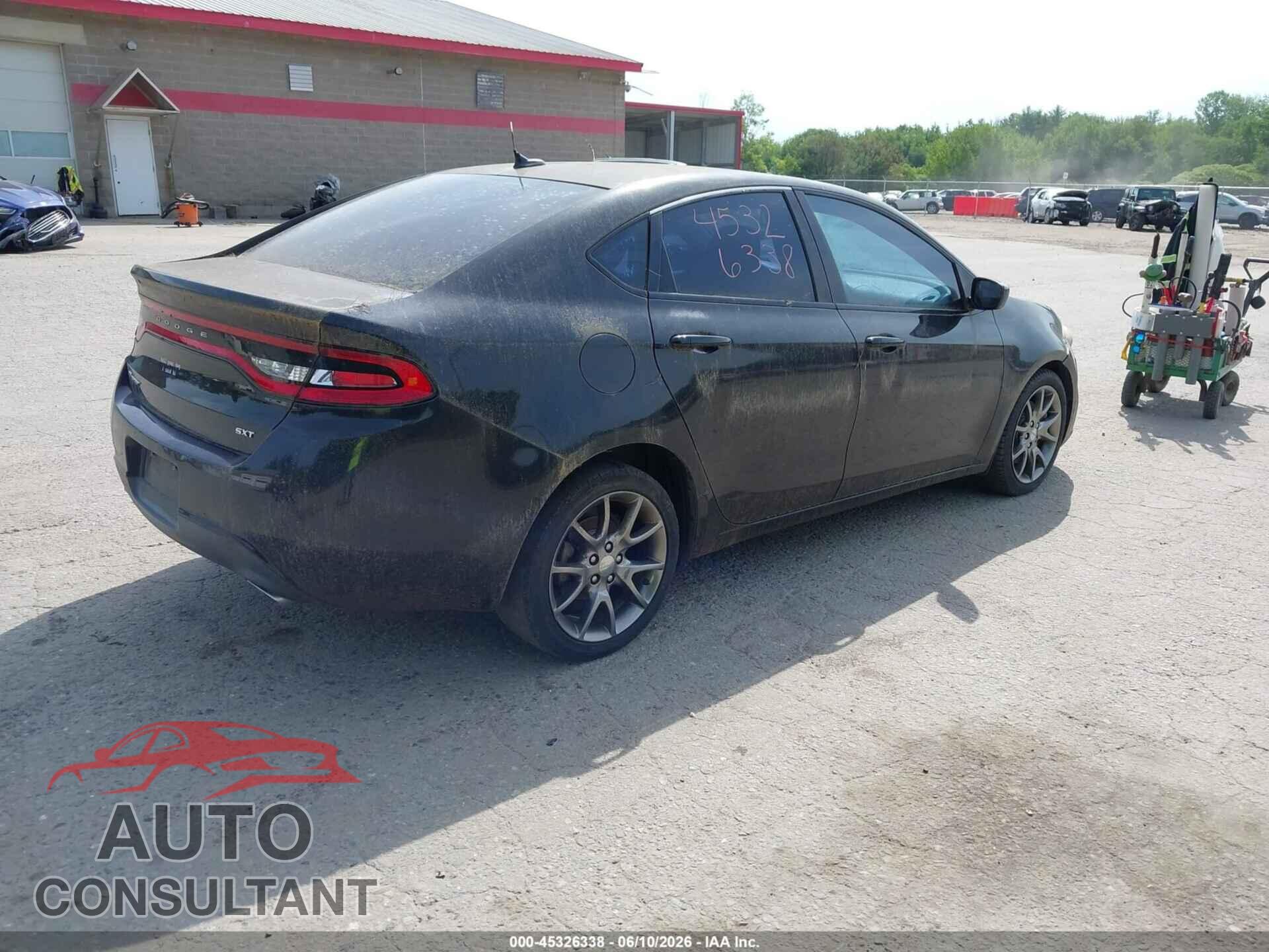 DODGE DART 2013 - 1C3CDFBA2DD345253