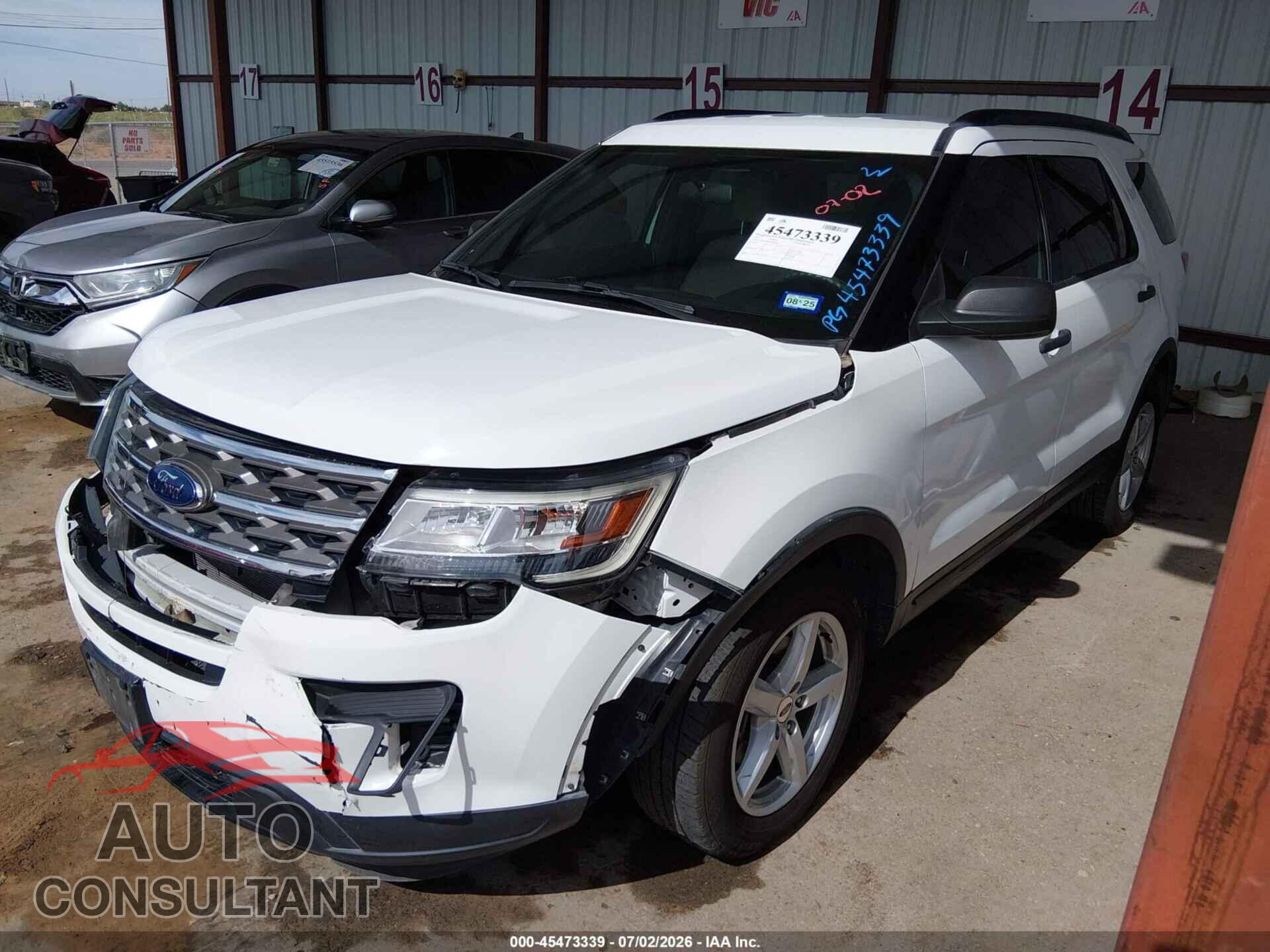 FORD EXPLORER 2018 - 1FM5K7B80JGB07808