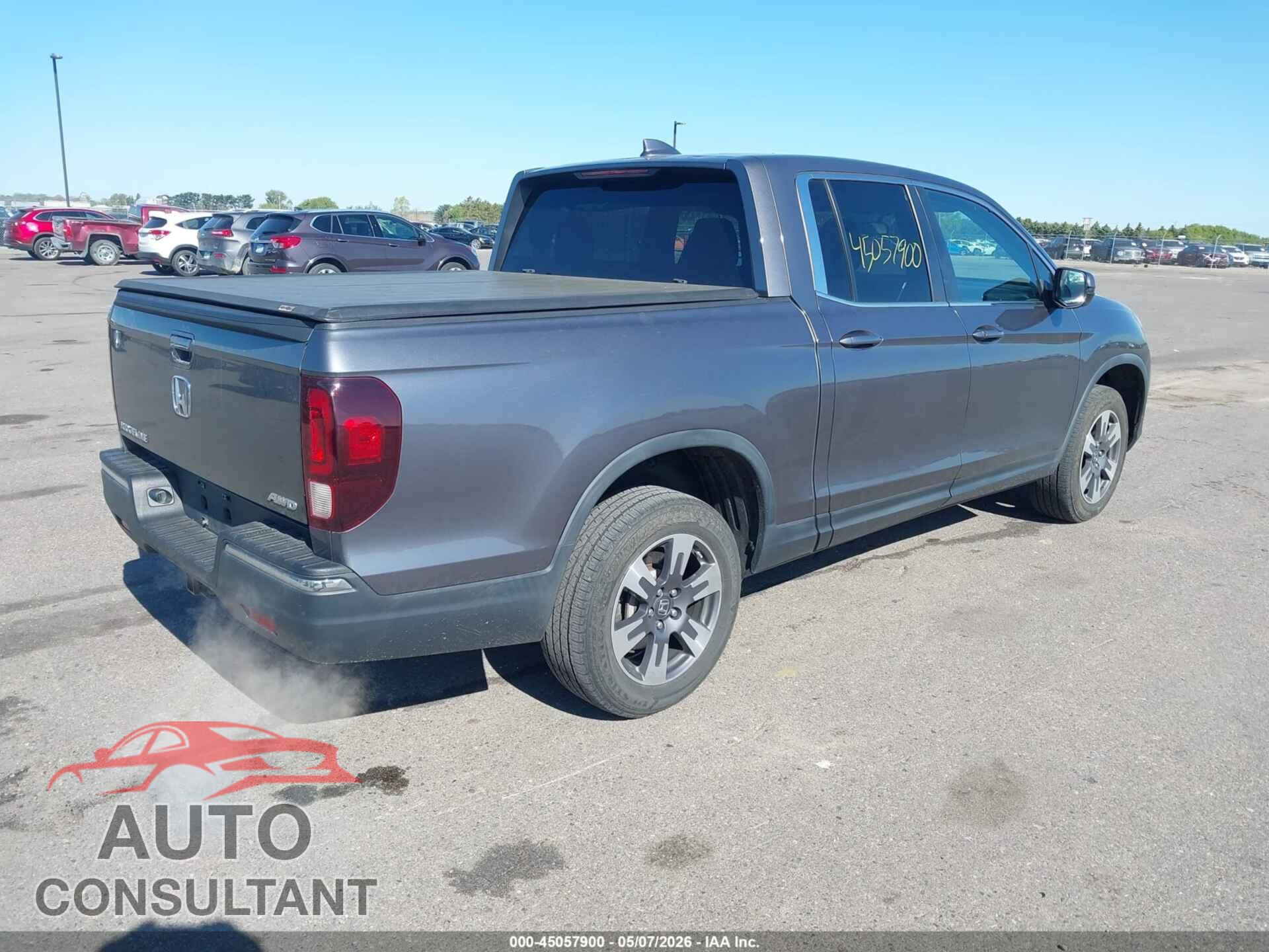 HONDA RIDGELINE 2017 - 5FPYK3F58HB026562