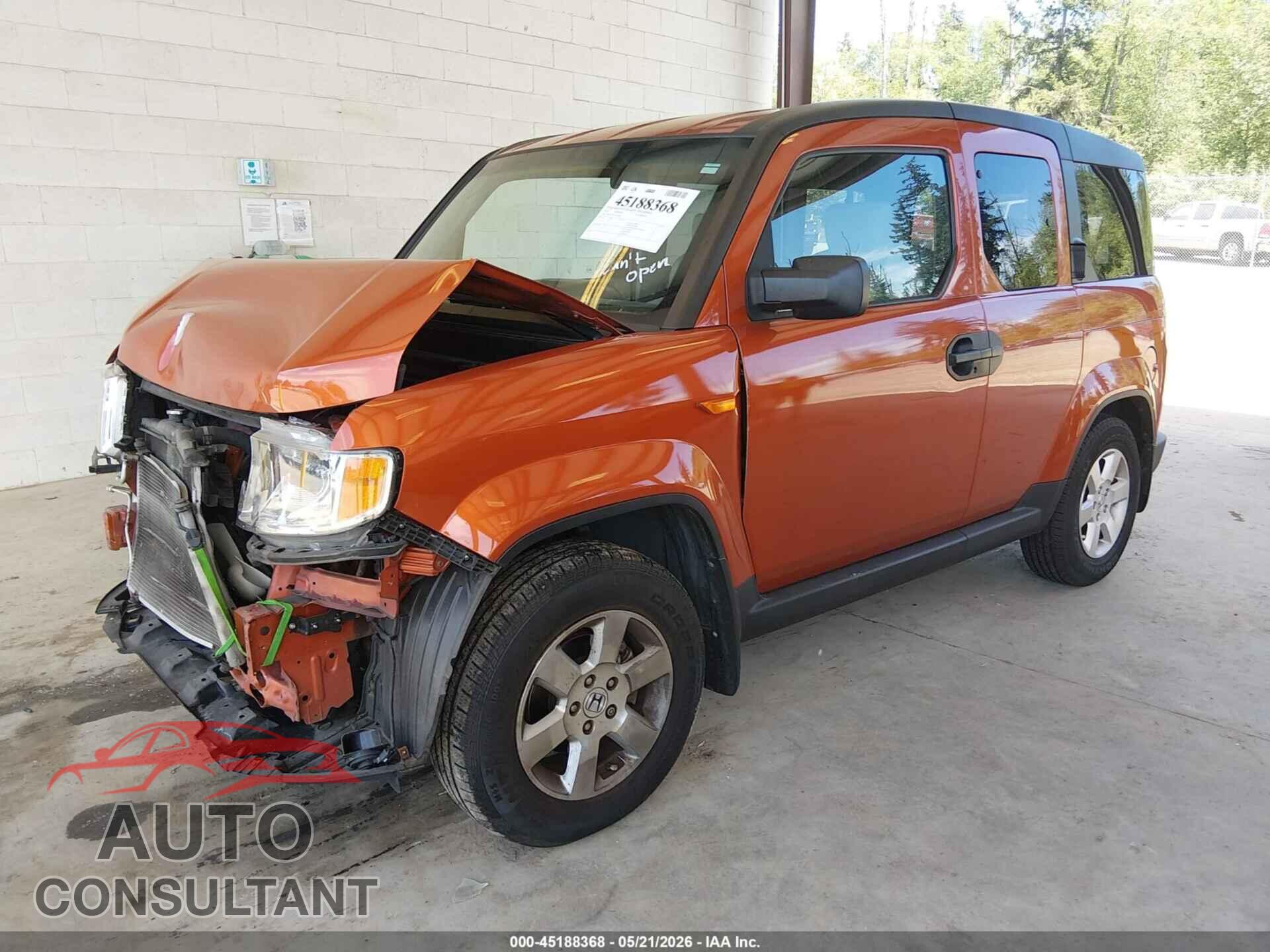 HONDA ELEMENT 2010 - 5J6YH2H71AL008448