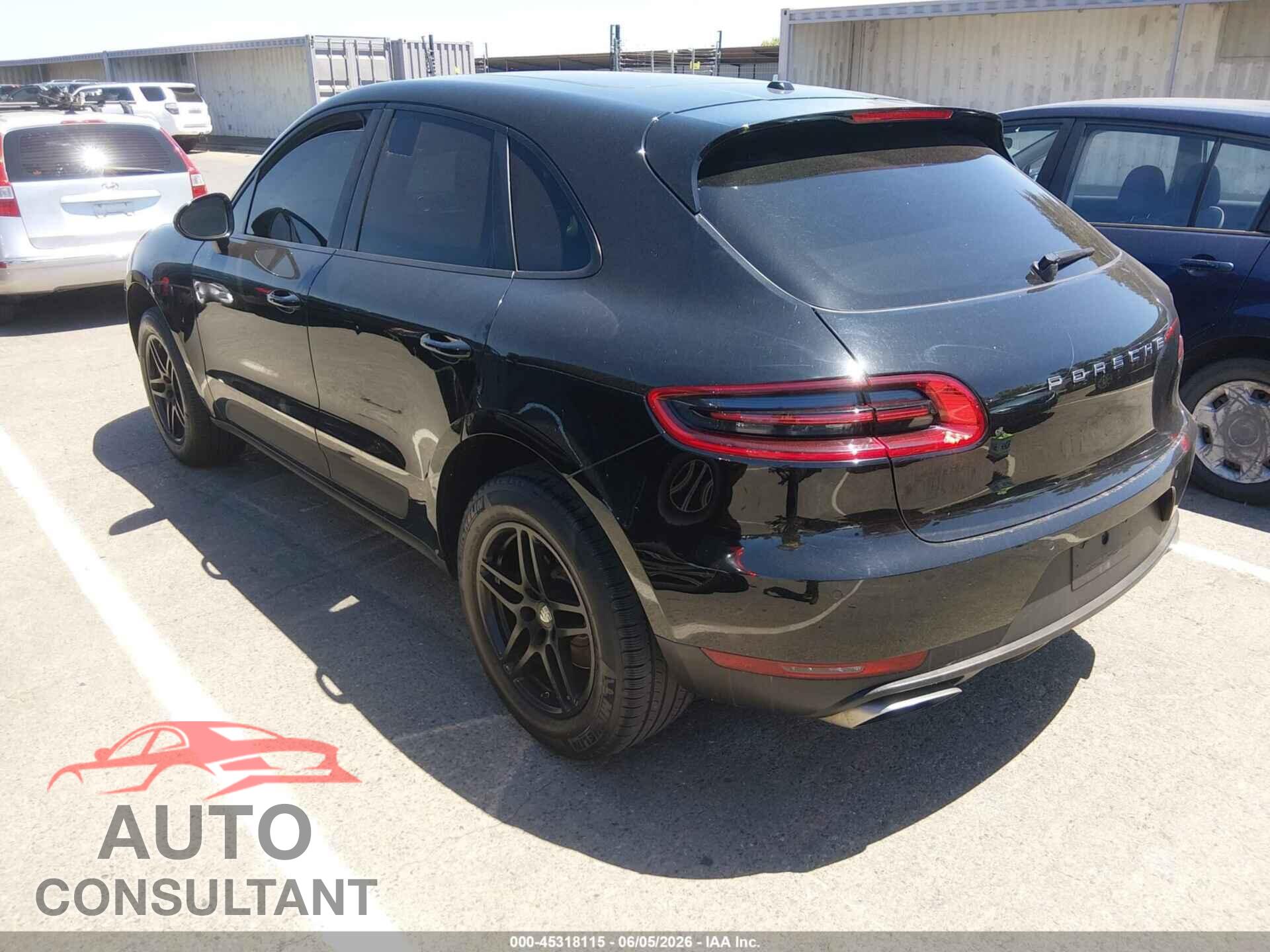 PORSCHE MACAN 2018 - WP1AA2A52JLB21098