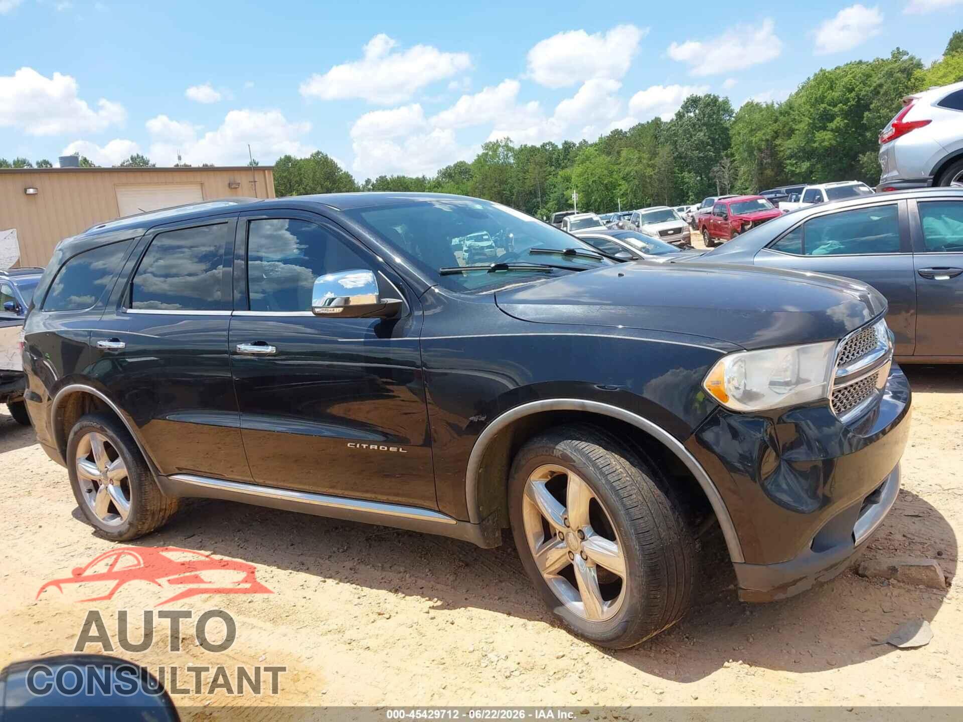 DODGE DURANGO 2012 - 1C4SDJET0CC205018