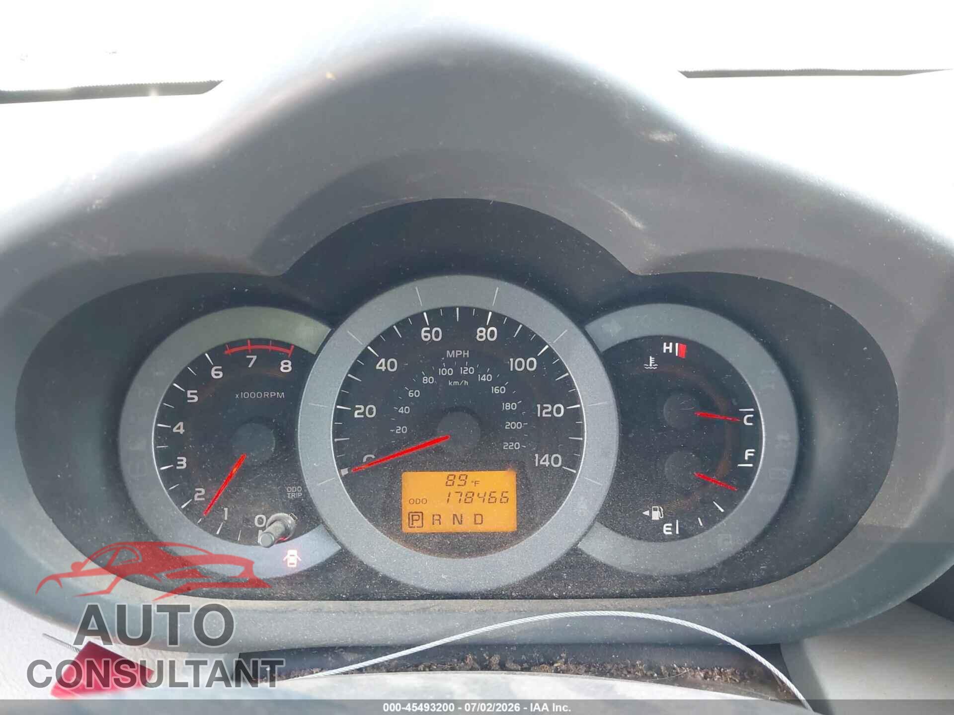 TOYOTA RAV4 2012 - 2T3BF4DV2CW256368