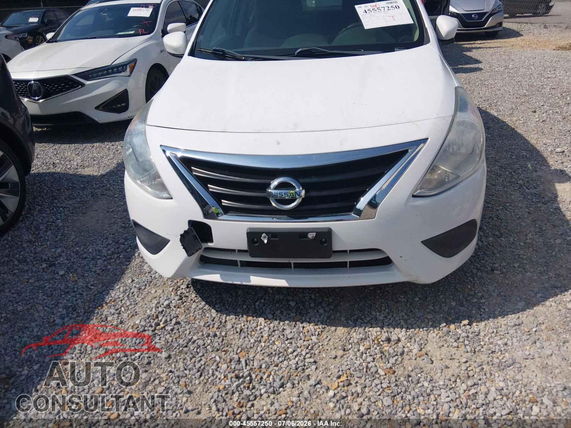 NISSAN VERSA 2016 - 3N1CN7AP1GL896053