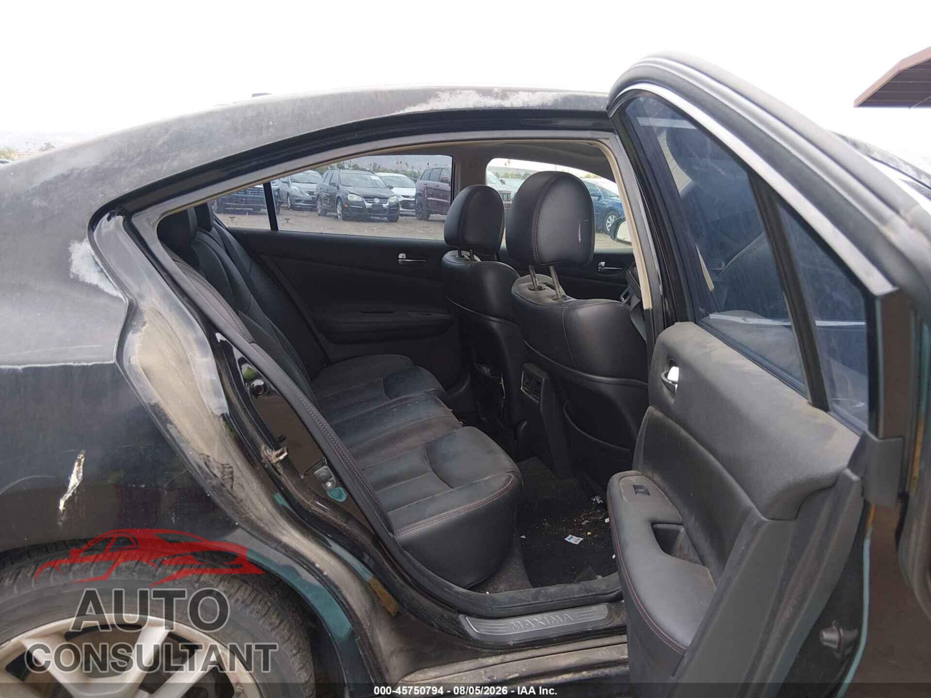 NISSAN MAXIMA 2009 - 1N4AA51E89C849075
