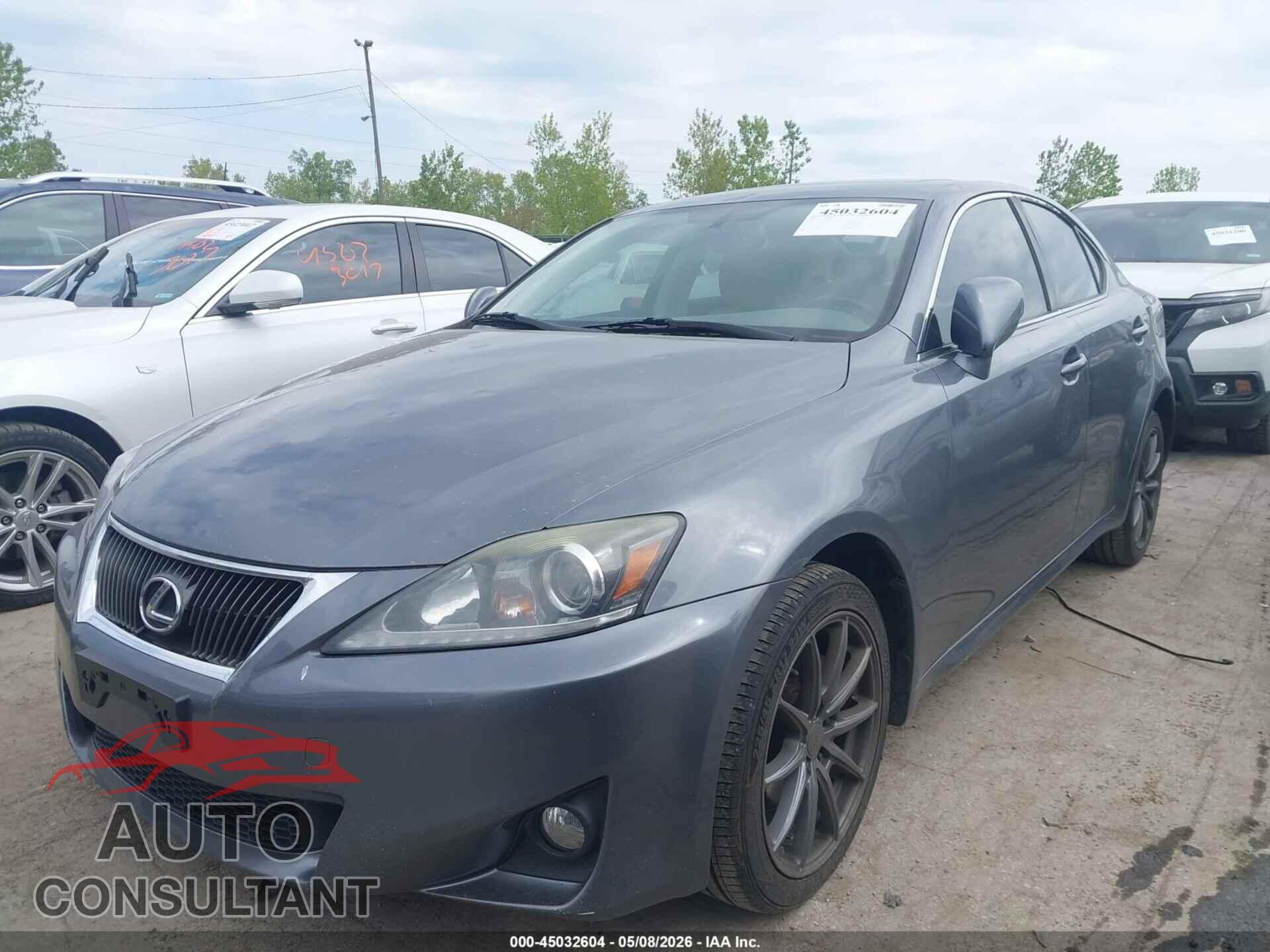 LEXUS IS 250 2012 - JTHCF5C2XC5054515