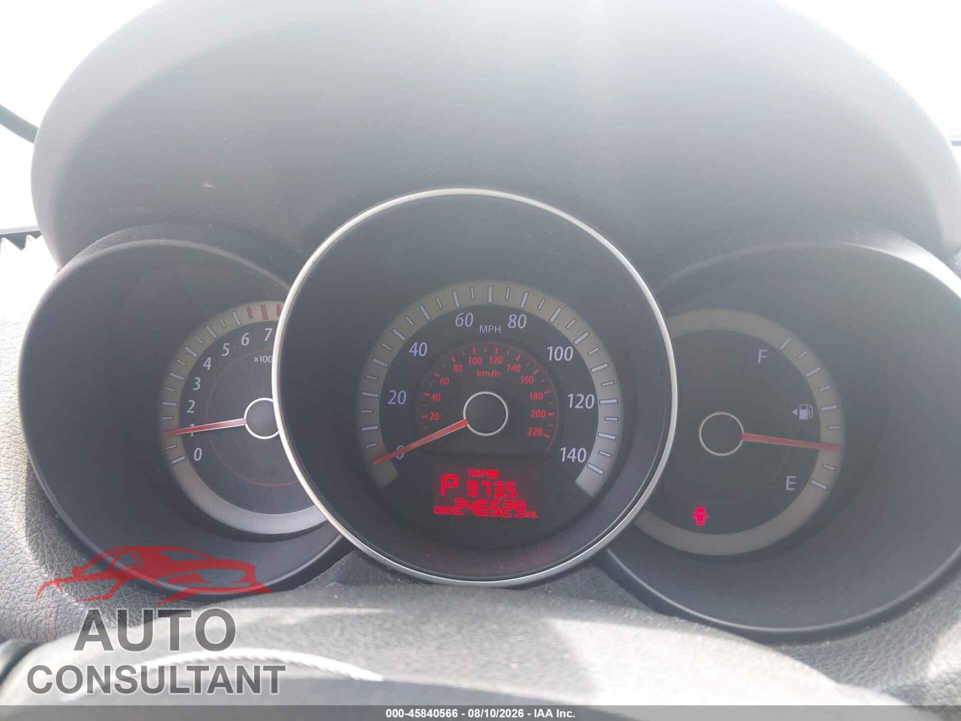 KIA FORTE 2011 - KNAFT4A23B5434487