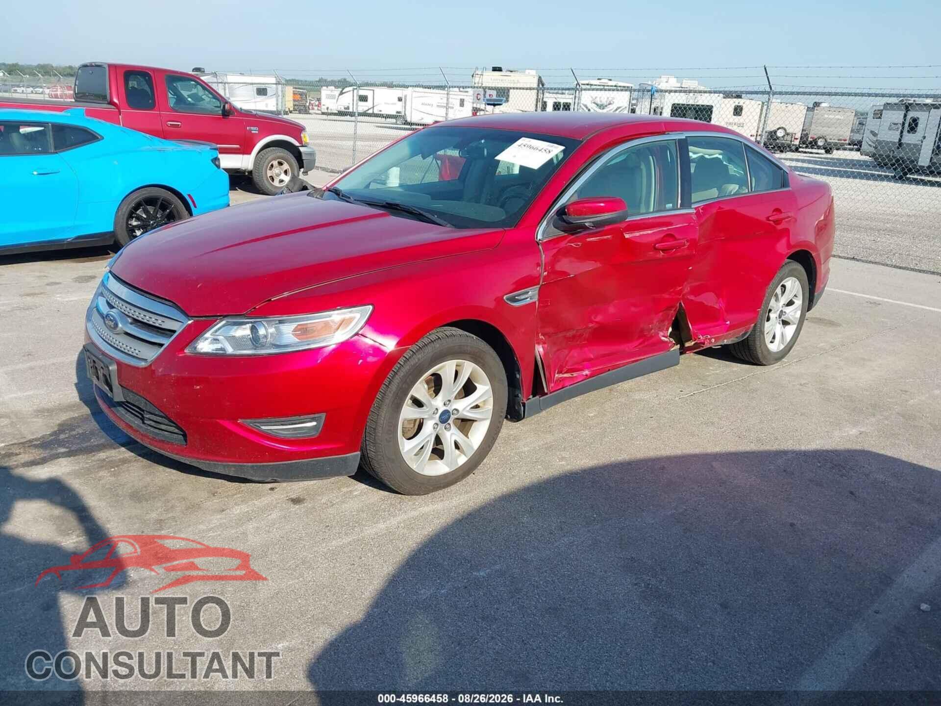 FORD TAURUS 2012 - 1FAHP2EW4CG134941
