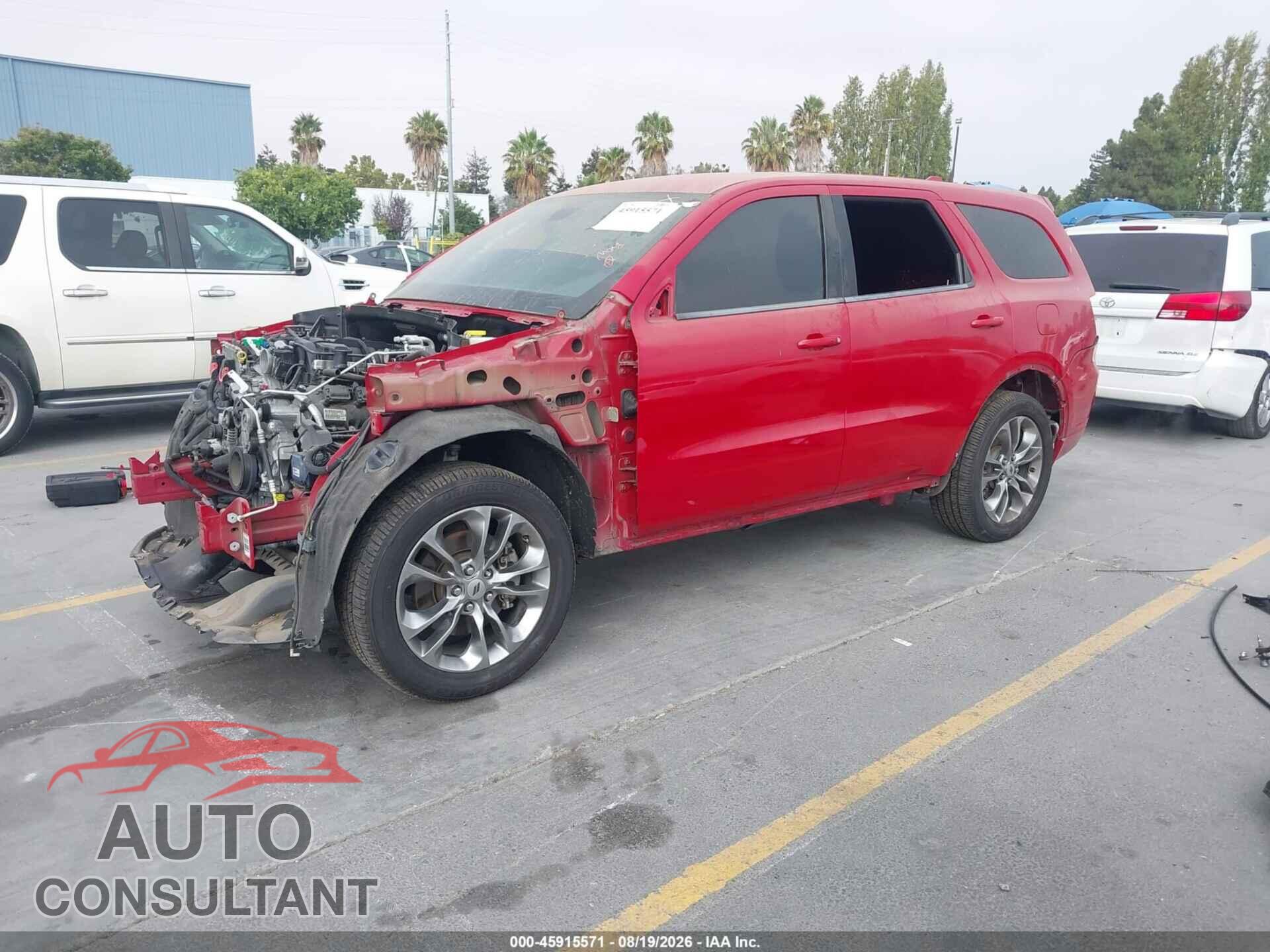 DODGE DURANGO 2019 - 1C4SDHCTXKC779507