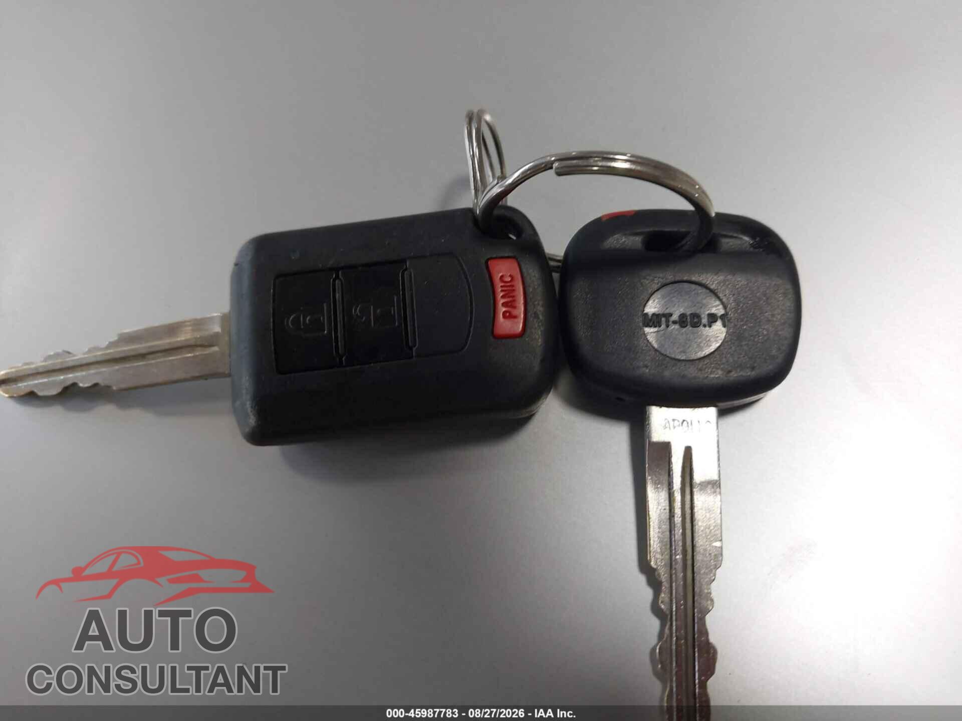MITSUBISHI OUTLANDER 2017 - JA4AZ2A36HZ042995