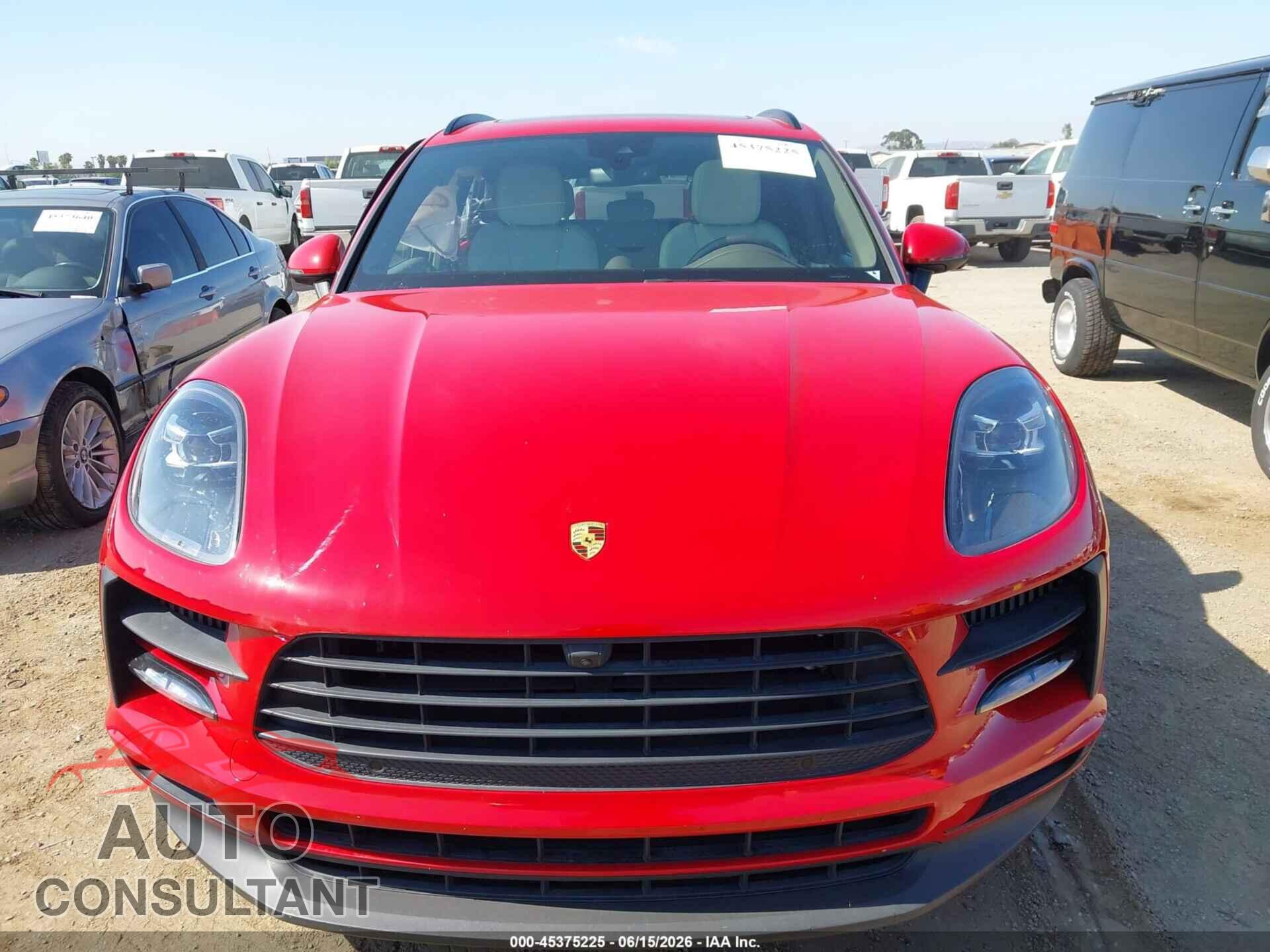 PORSCHE MACAN 2021 - WP1AB2A55MLB38012
