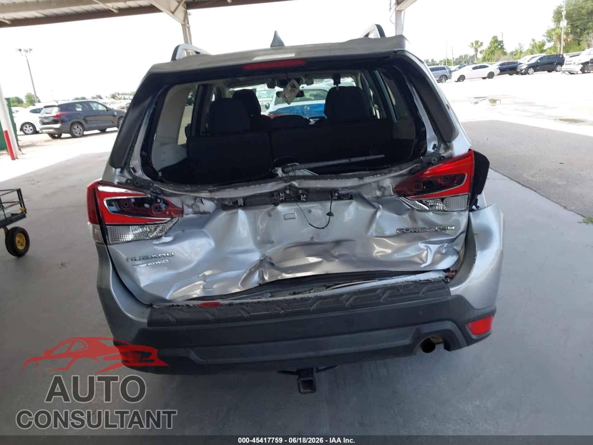 SUBARU FORESTER 2019 - JF2SKAEC4KH545457