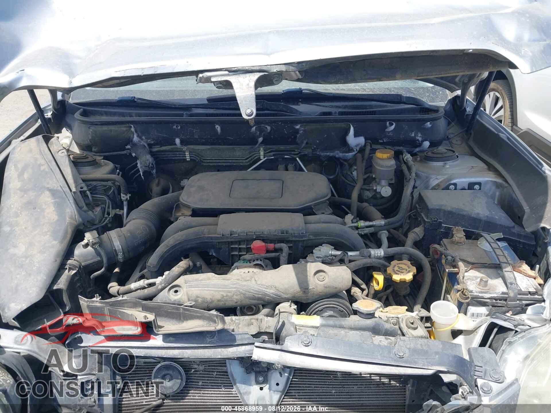 SUBARU OUTBACK 2011 - 4S4BRBCC4B3425475