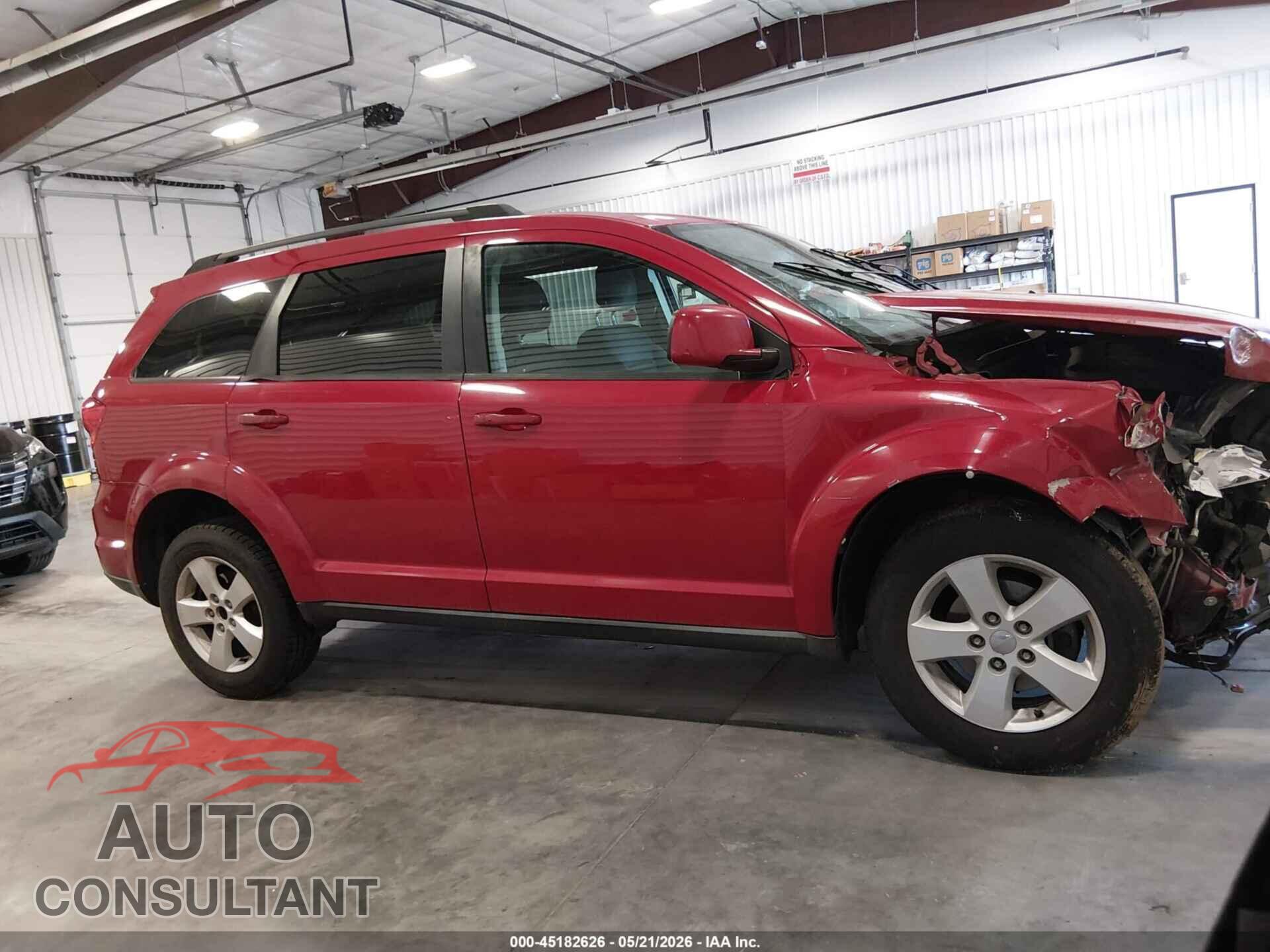 DODGE JOURNEY 2012 - 3C4PDCBG0CT255916