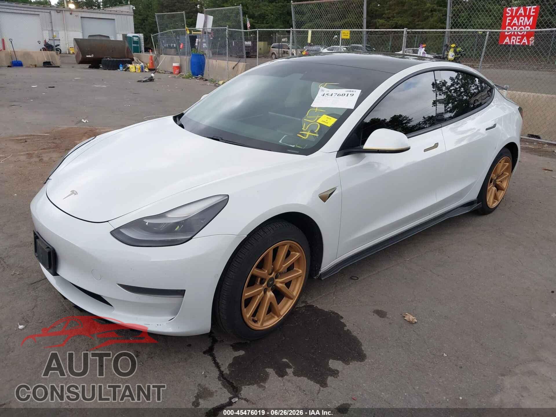 TESLA MODEL 3 2021 - 5YJ3E1EA7MF048320