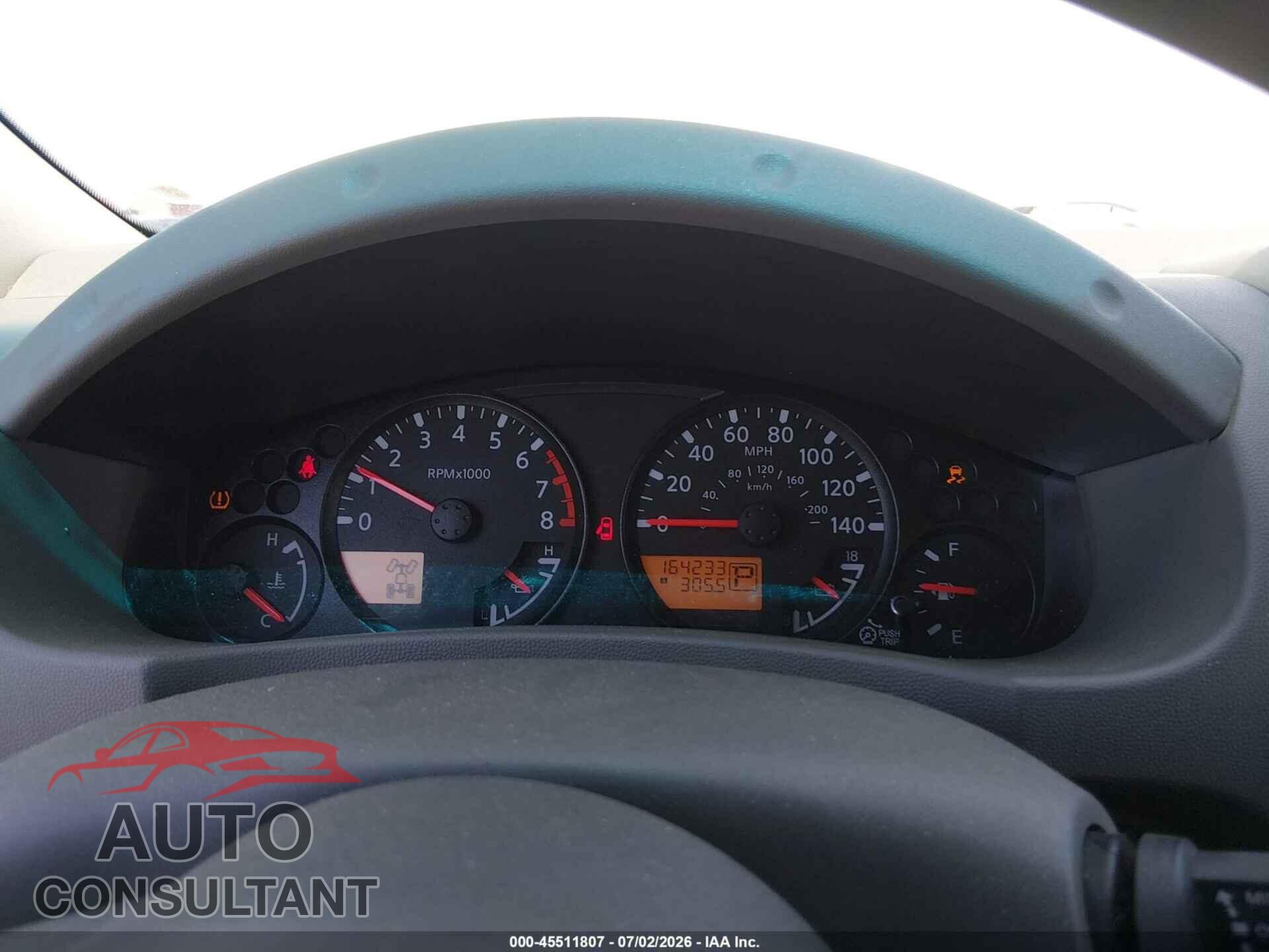 NISSAN FRONTIER 2012 - 1N6AD0FV5CC403385