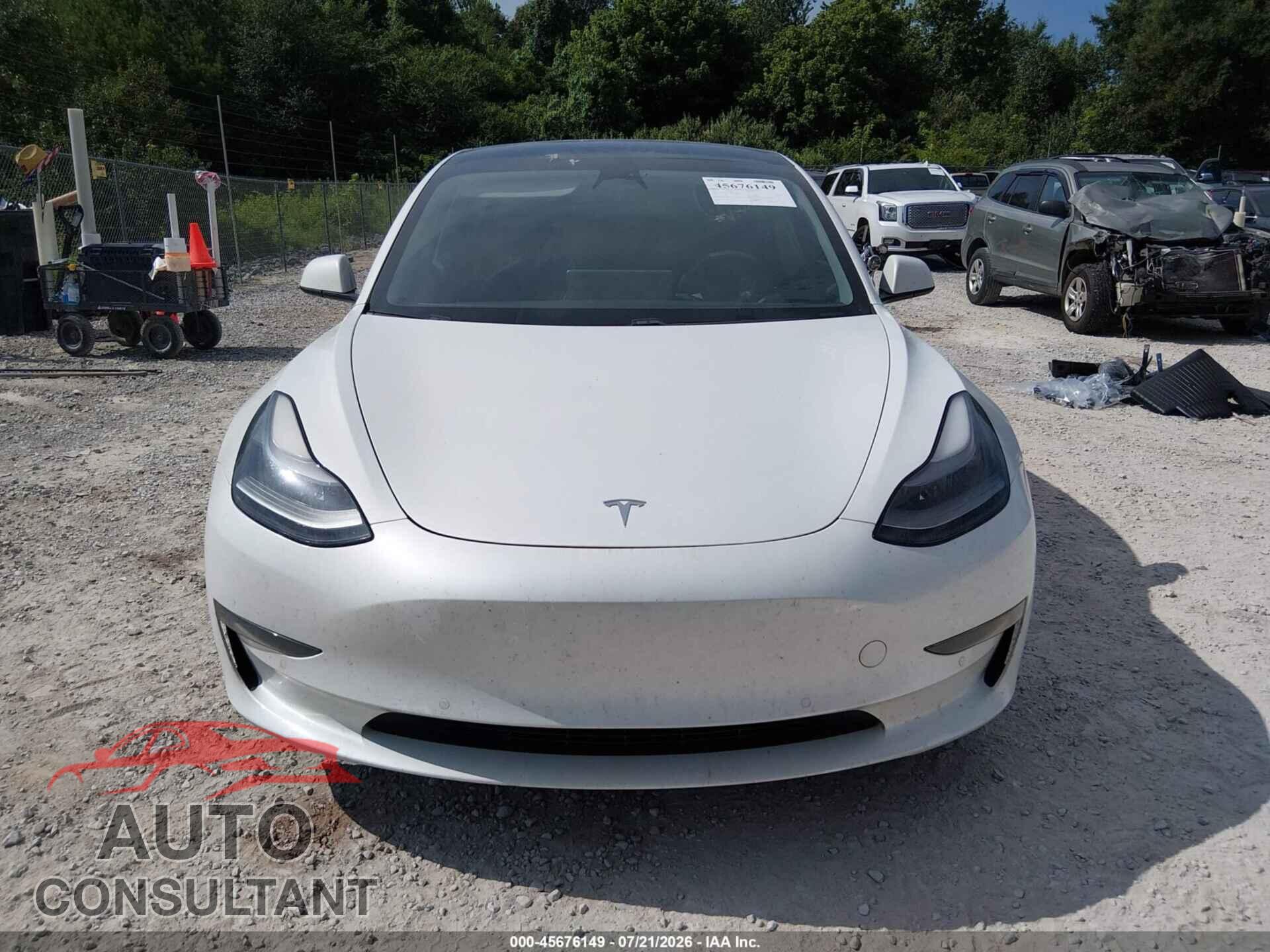 TESLA MODEL 3 2021 - 5YJ3E1EAXMF048781