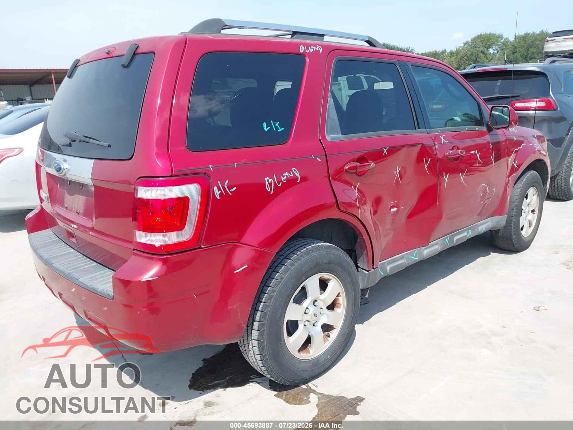 FORD ESCAPE 2012 - 1FMCU0E78CKA62192