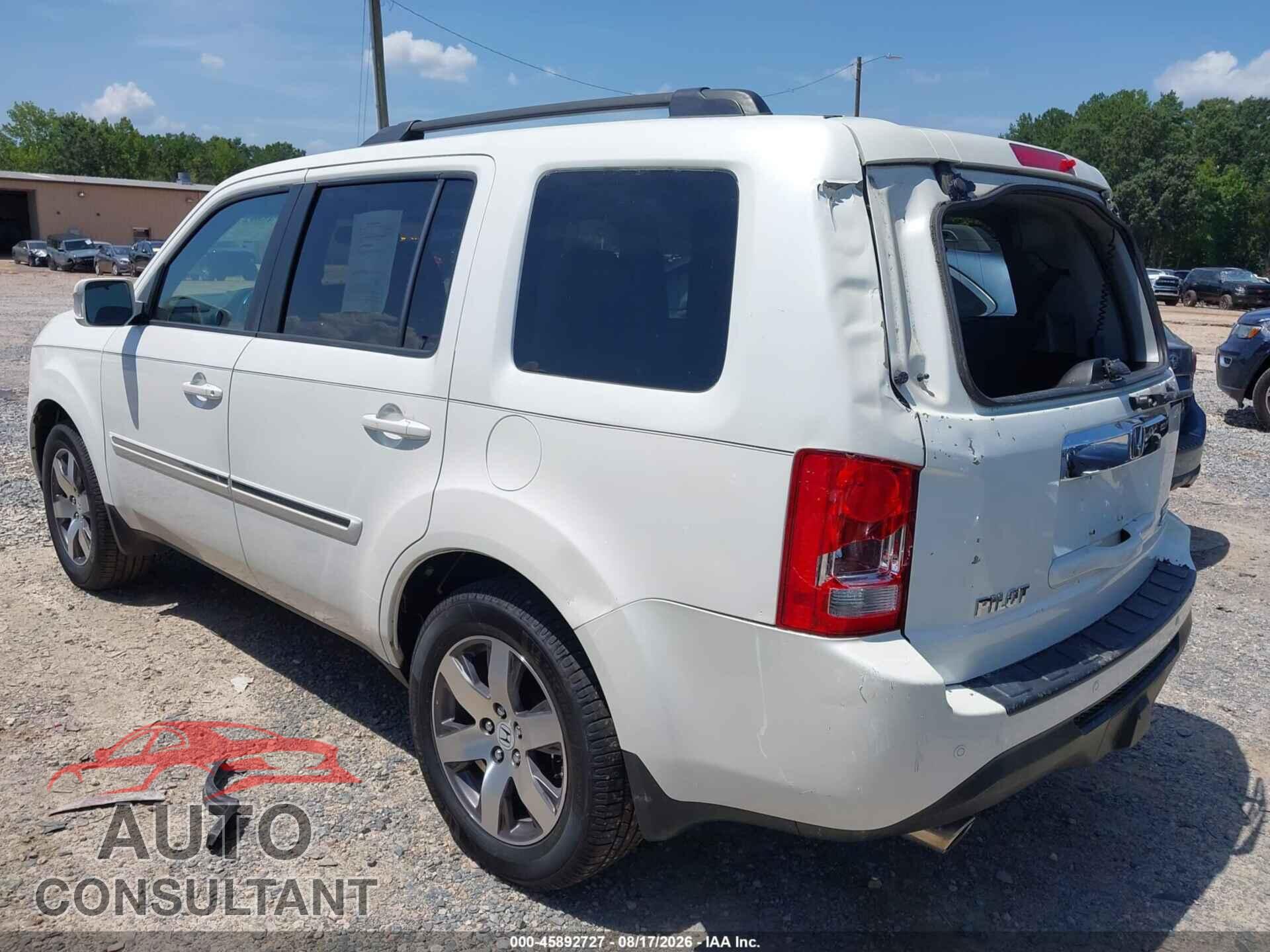HONDA PILOT 2012 - 5FNYF4H91CB023868