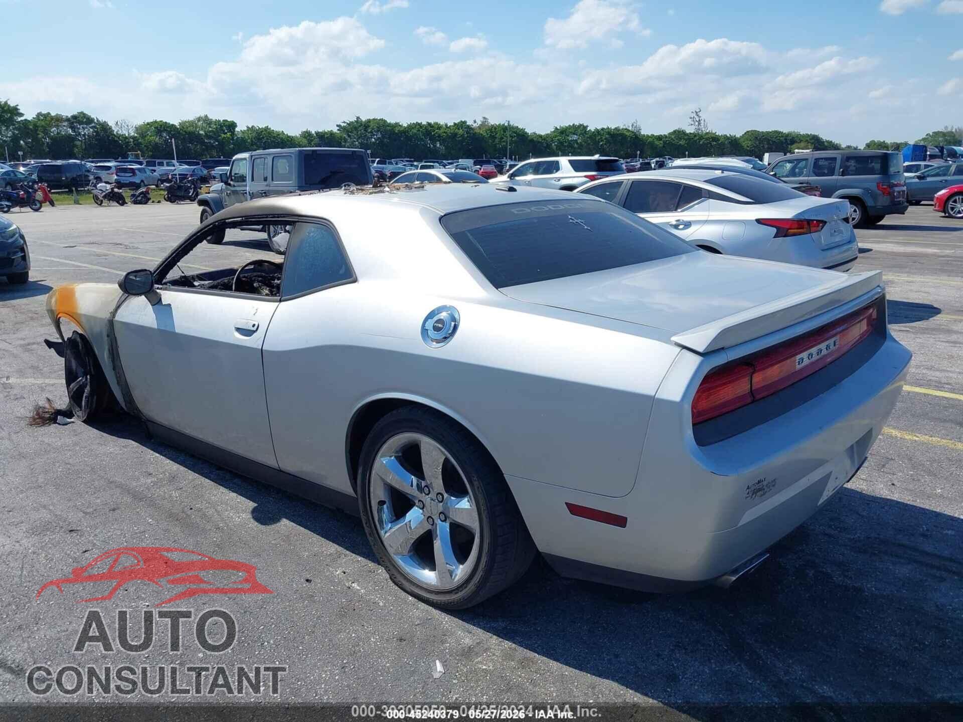 DODGE CHALLENGER 2012 - 2C3CDYAG0CH170438