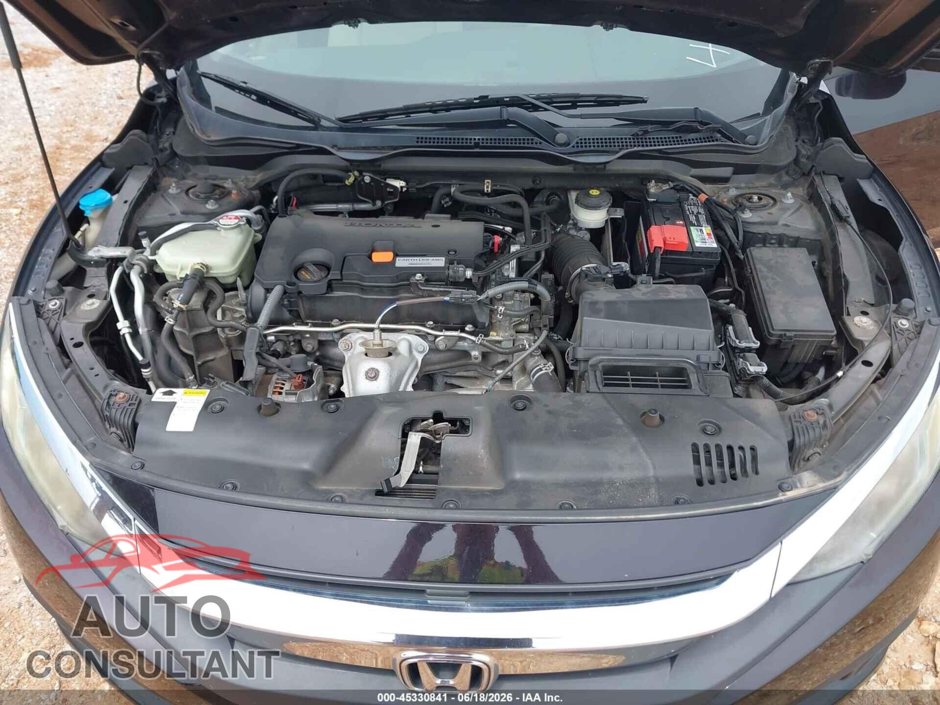 HONDA CIVIC 2016 - 2HGFC2F81GH510357