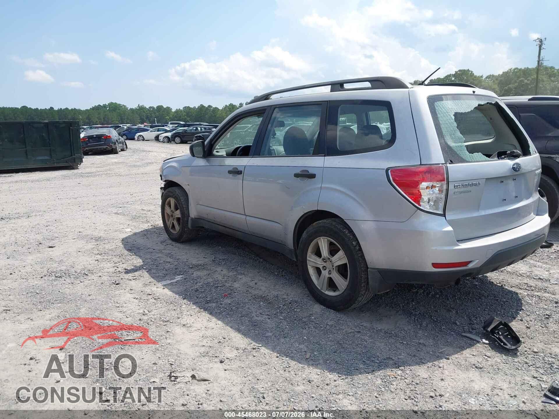 SUBARU FORESTER 2012 - JF2SHBBC4CH450097