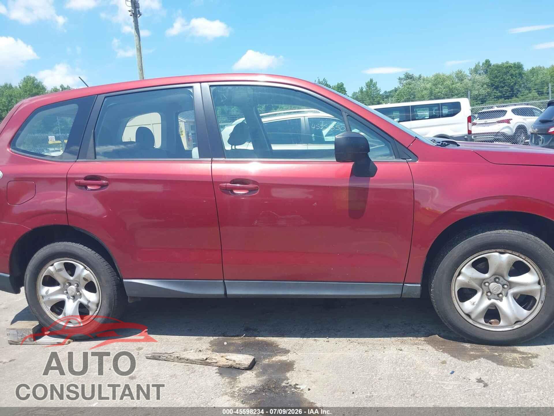 SUBARU FORESTER 2014 - JF2SJAAC0EH484637