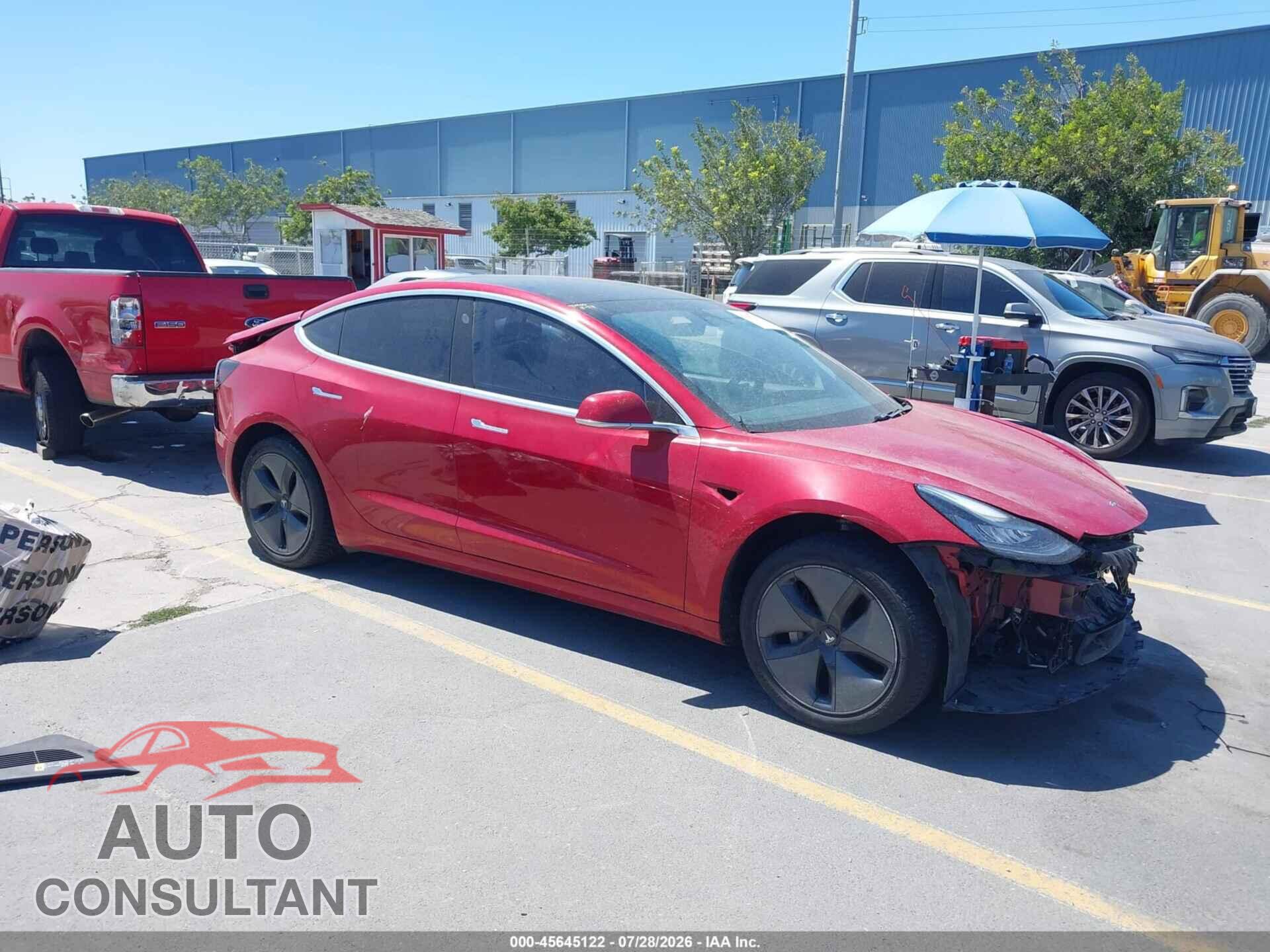 TESLA MODEL 3 2018 - 5YJ3E1EA0JF002968