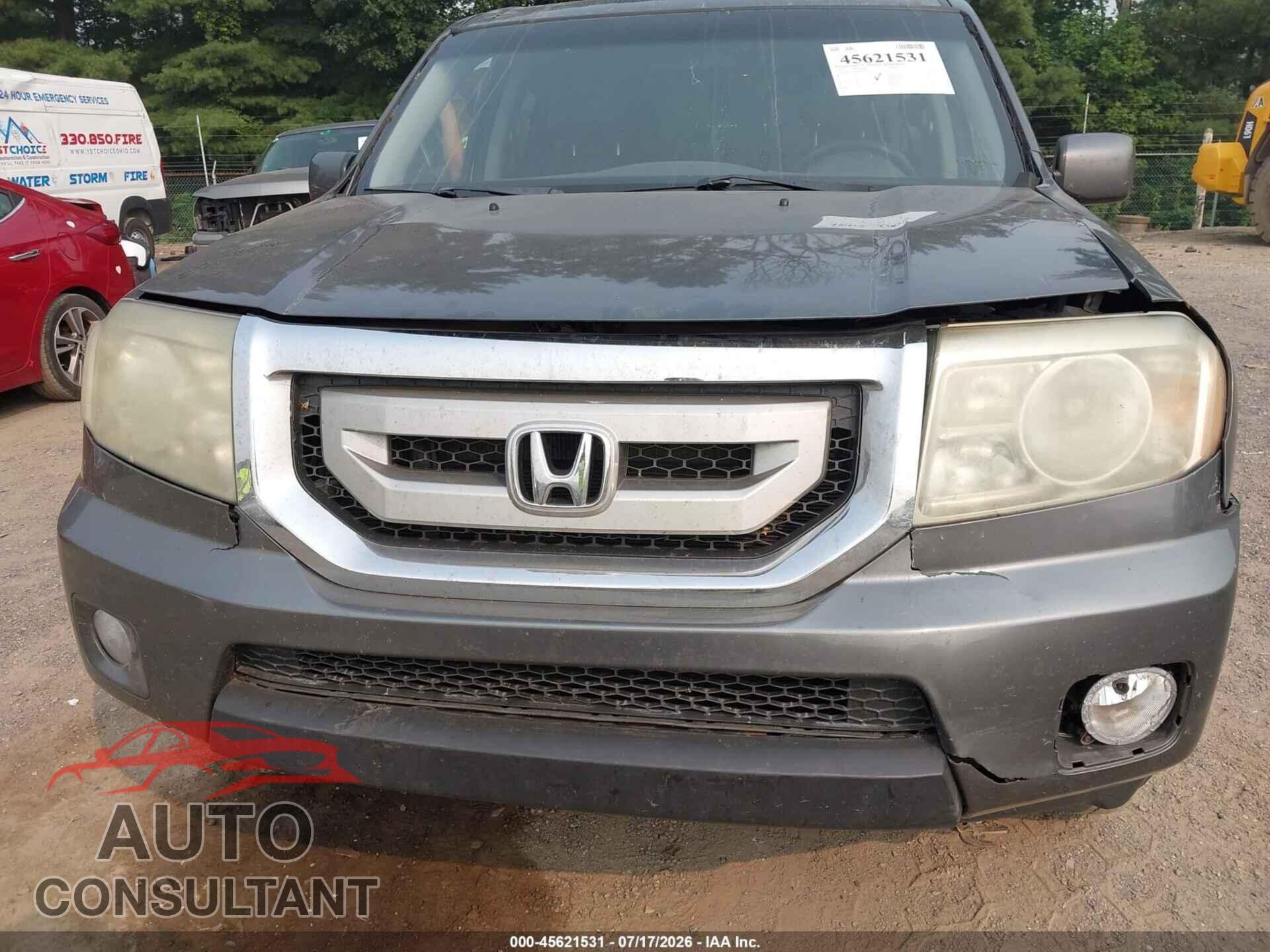 HONDA PILOT 2011 - 5FNYF4H40BB055018
