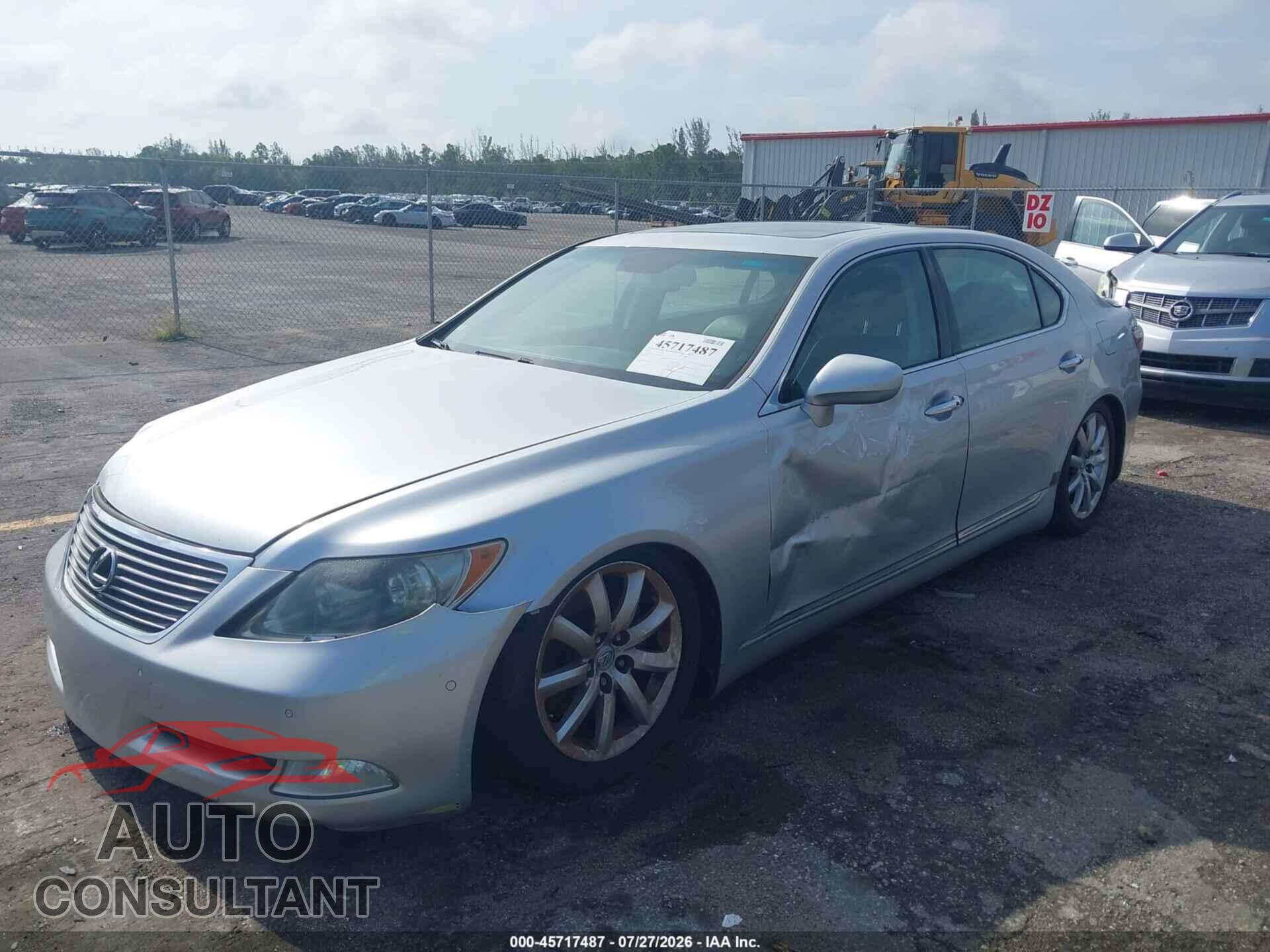 LEXUS LS 460 2009 - JTHGL46FX95036639