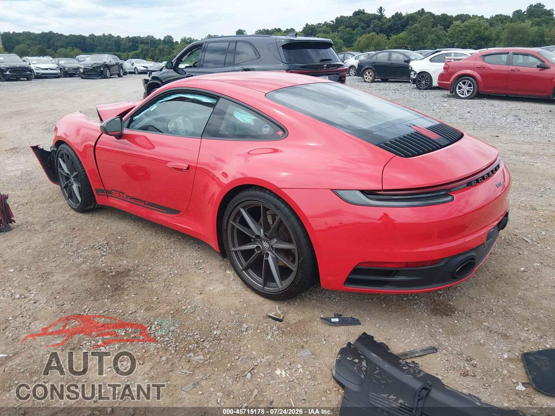 PORSCHE 911 2024 - WP0AA2A9XRS208107