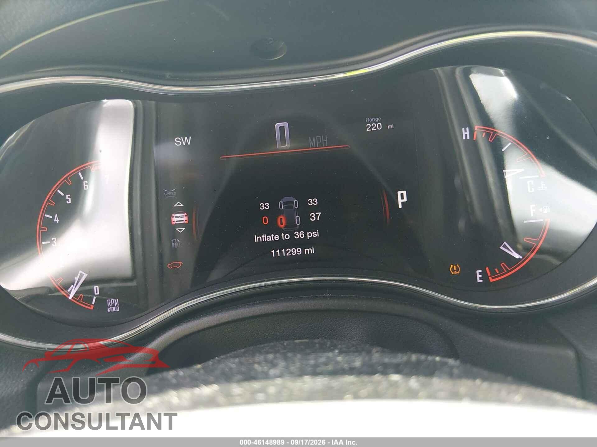 DODGE DURANGO 2016 - 1C4RDJAG8GC456026