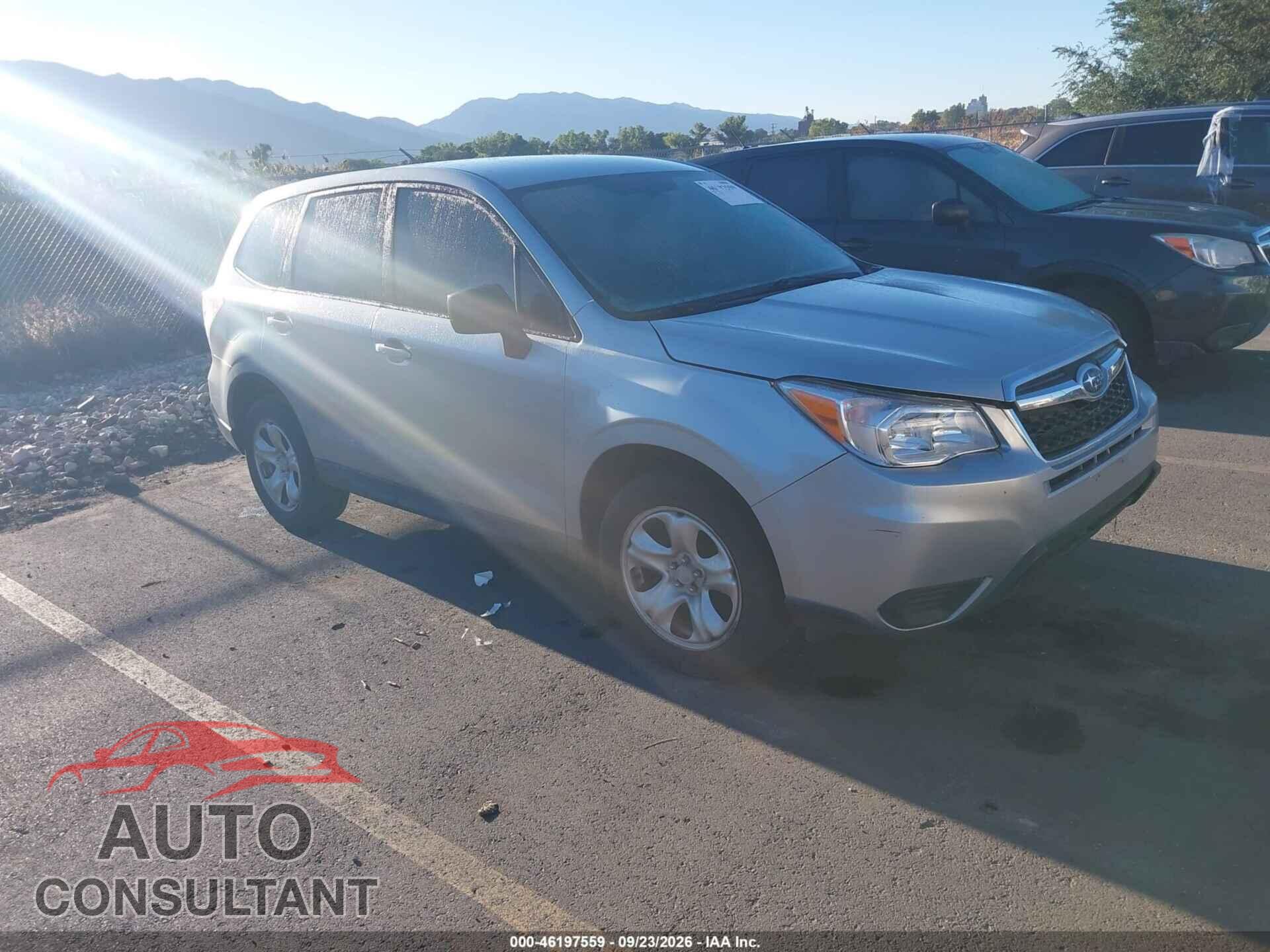 SUBARU FORESTER 2014 - JF2SJAAC3EH451003