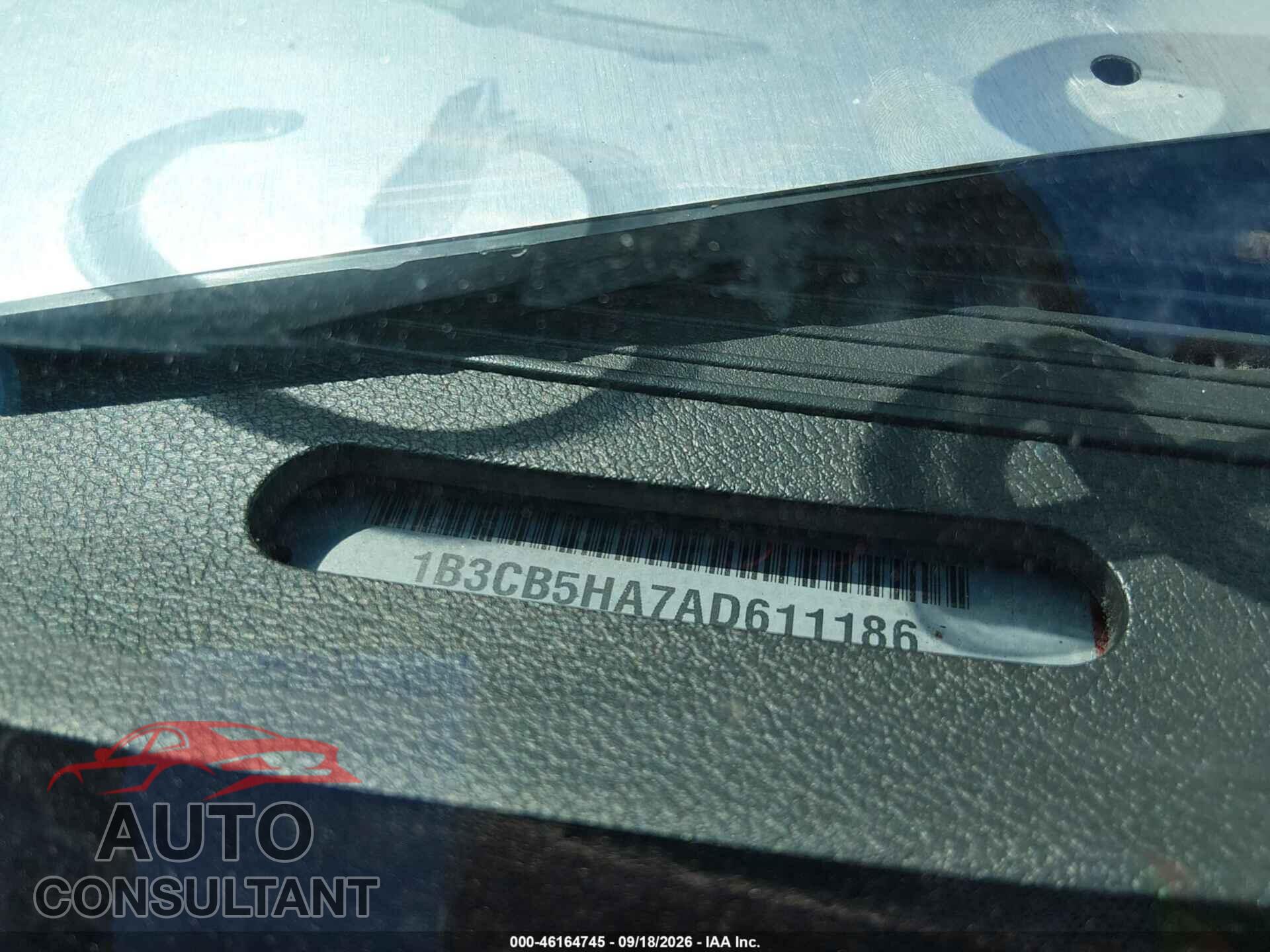 DODGE CALIBER 2010 - 1B3CB5HA7AD611186